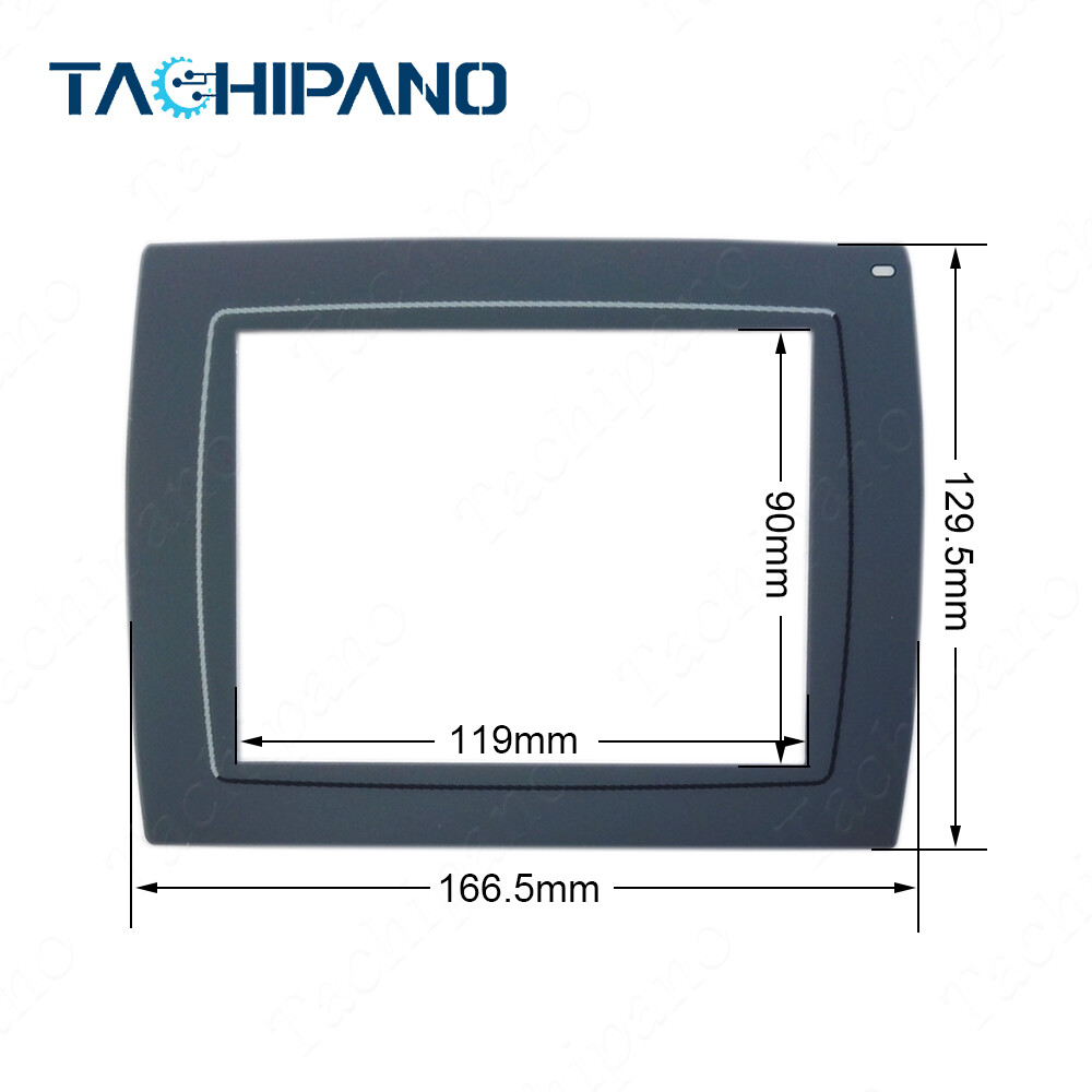 1pcs for E1061 07907B 07907C with Overlay Touch Screen Panel Glass