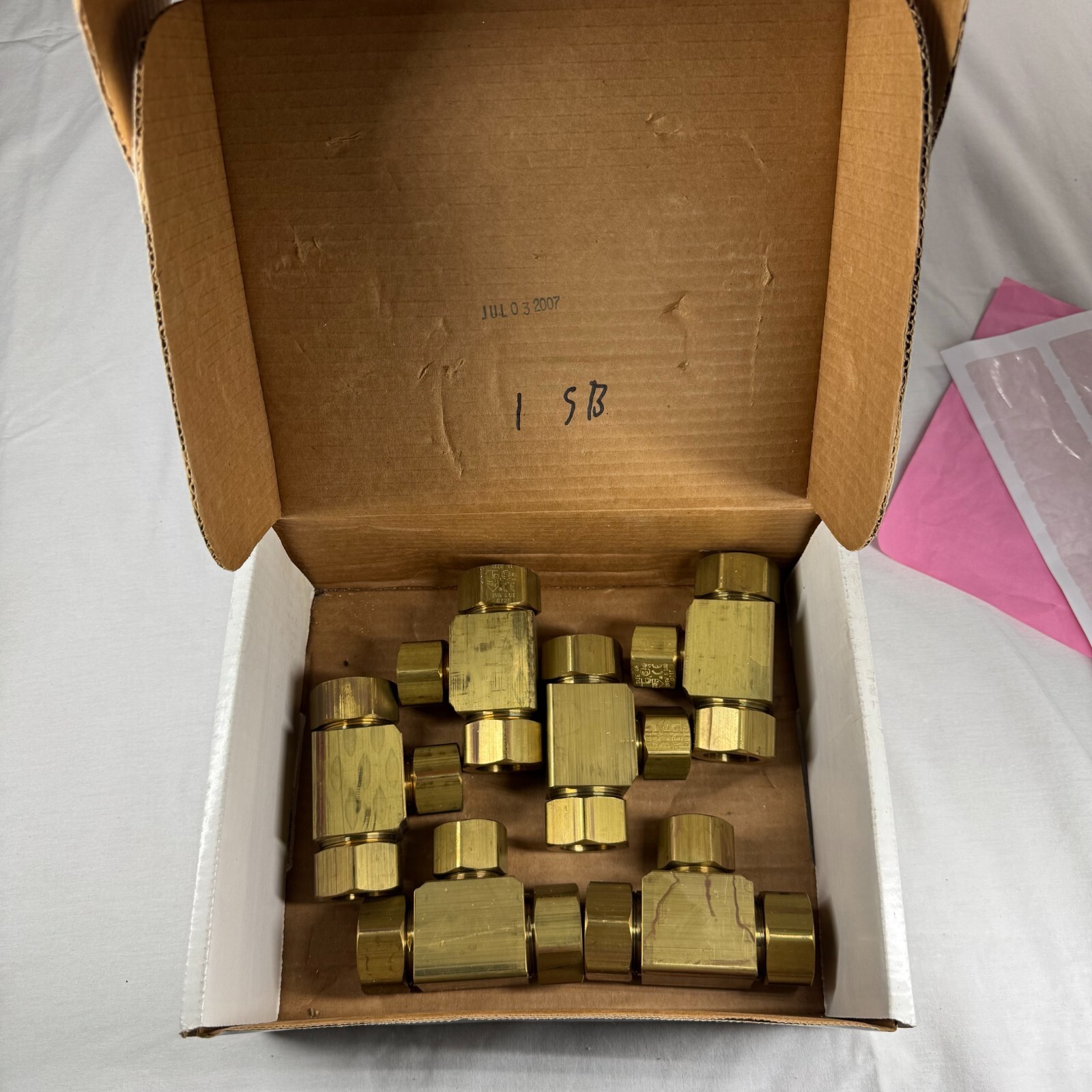 GASTITE XRT-11-11-8-6 3/4 X 3/4 X 1/2 TEE QTY 6