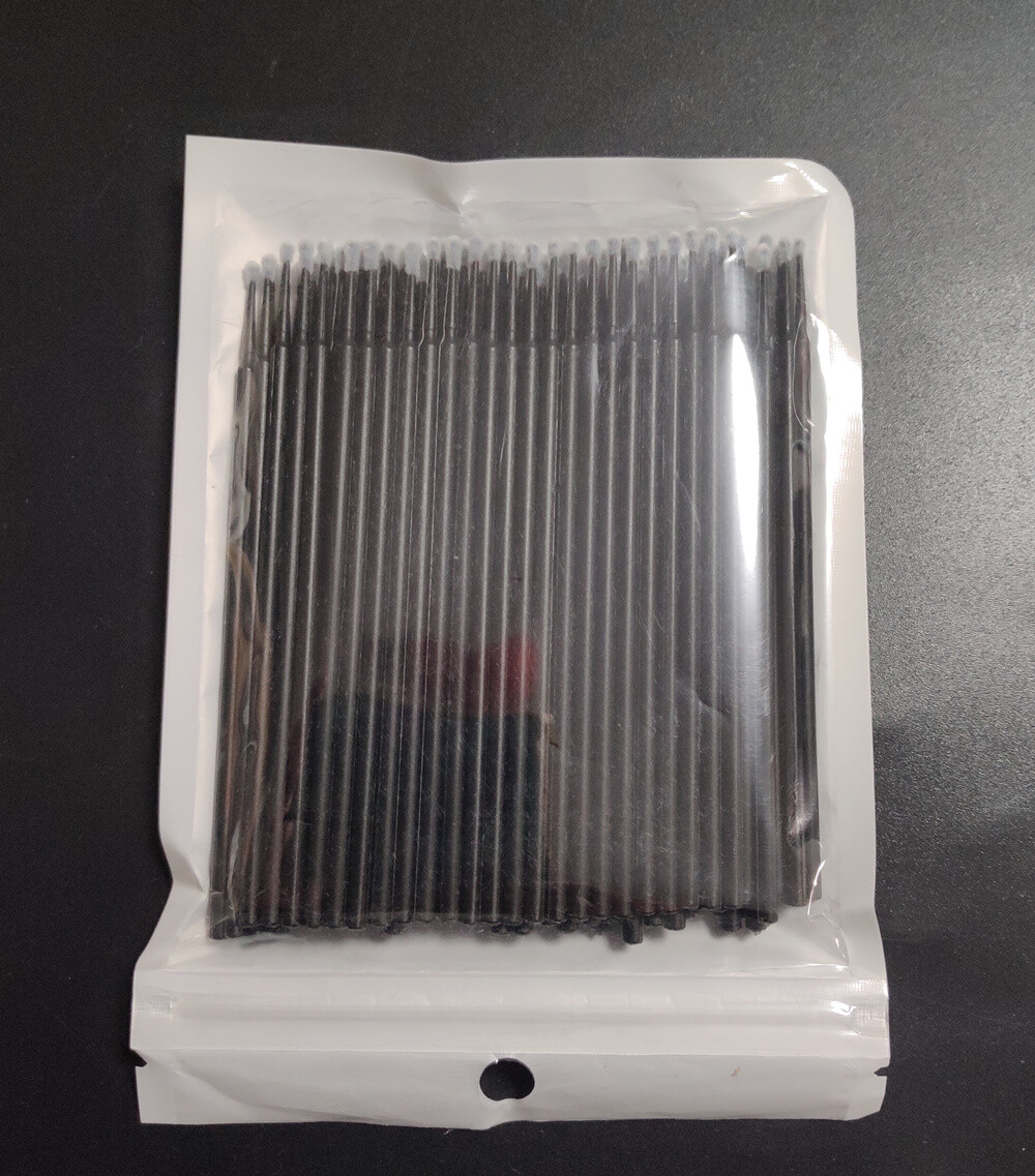 400×Dental Microbrush Disposable Bendable Applicators Tips Micro Brush Cleaning