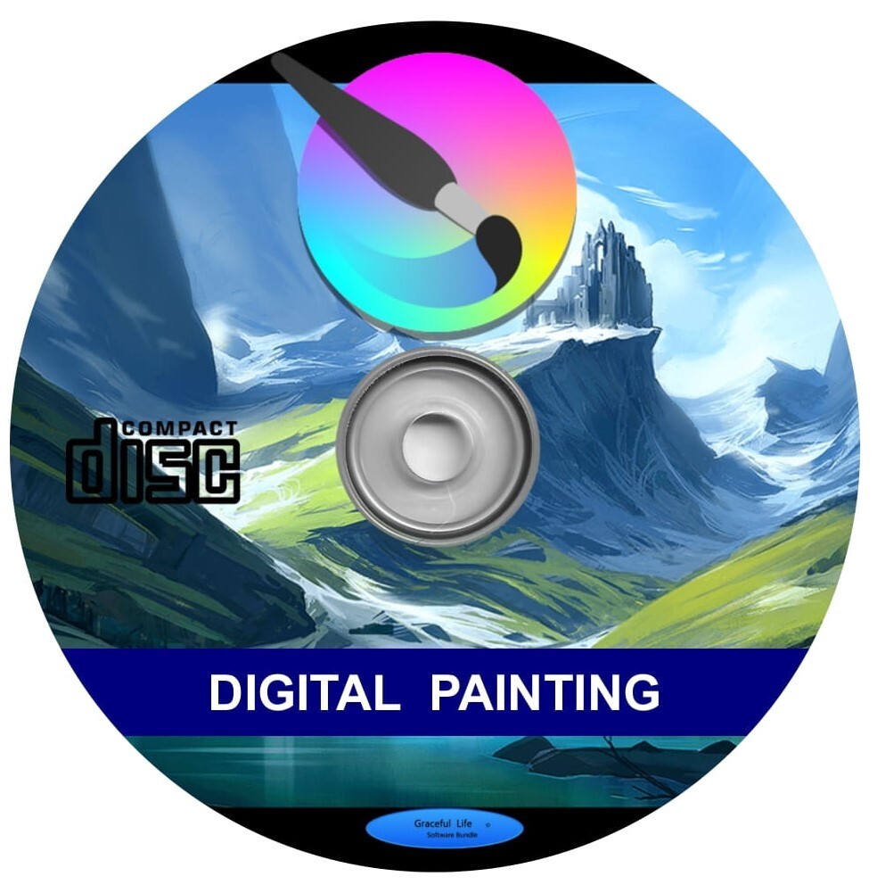 KRITA version 5.2.9 ART Software 2025 Professional Painting Program ~ Windows CD