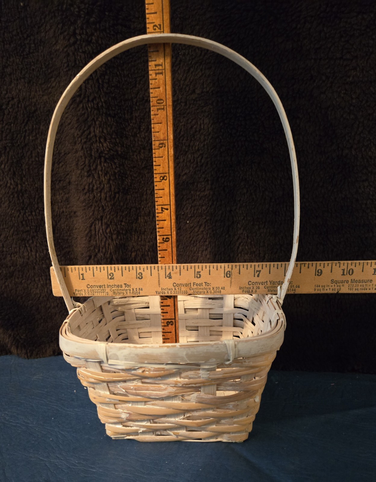 6 Vintage Easter And Decorative Wood Baskets
