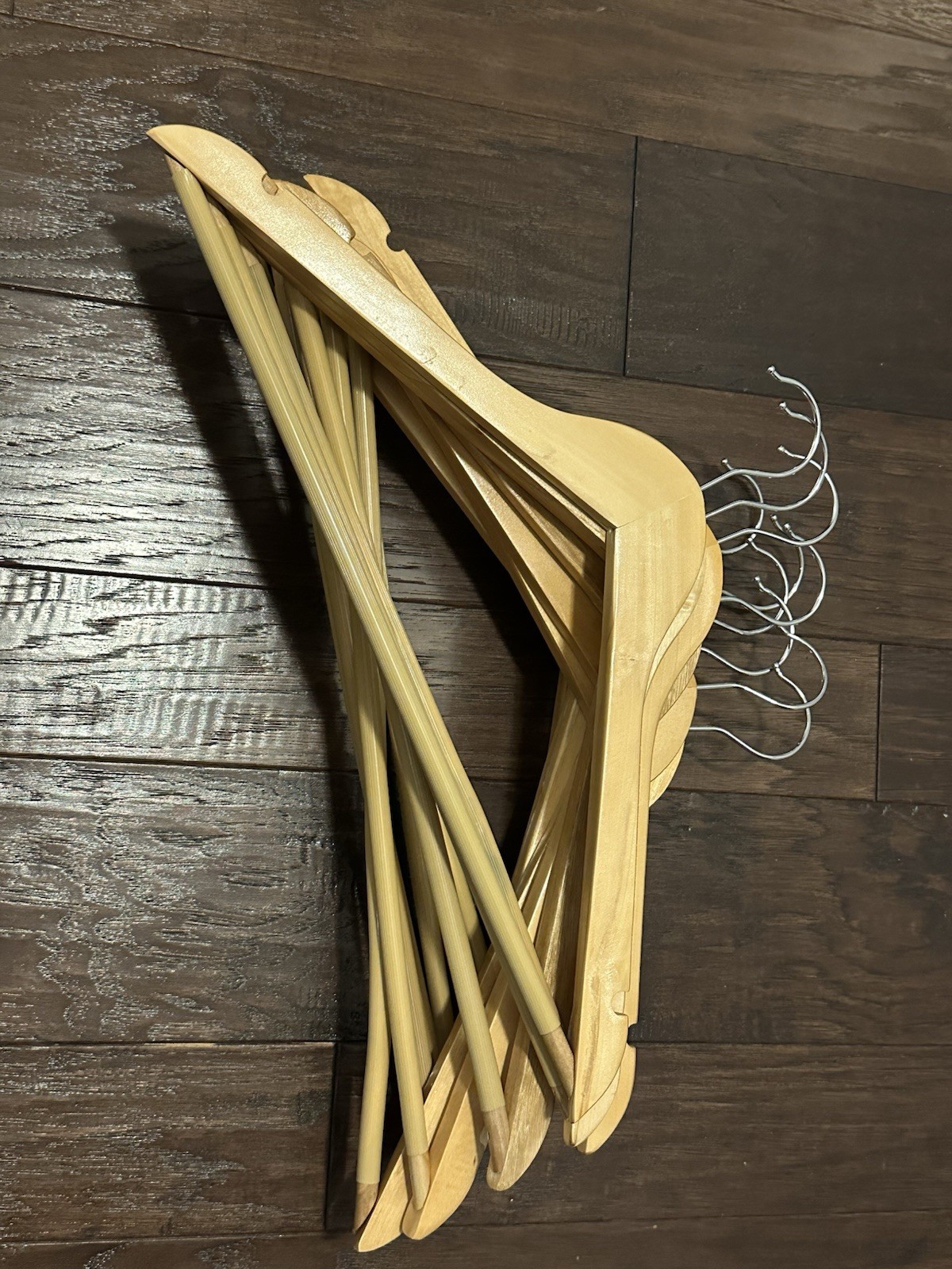 Wooden Boutique Hangers lots of 20 Used Great Condition from Closed Boutique