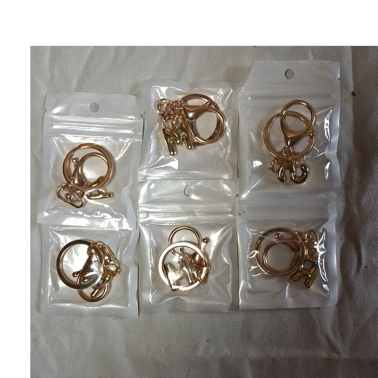 ERTUNA Gold Plated Lobster Clasp Closures 6pc Jewelry Findings
