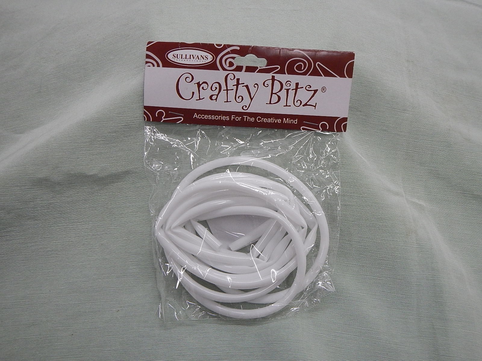 PLASTIC TUBING White for Coat Hangers - 2 mts
