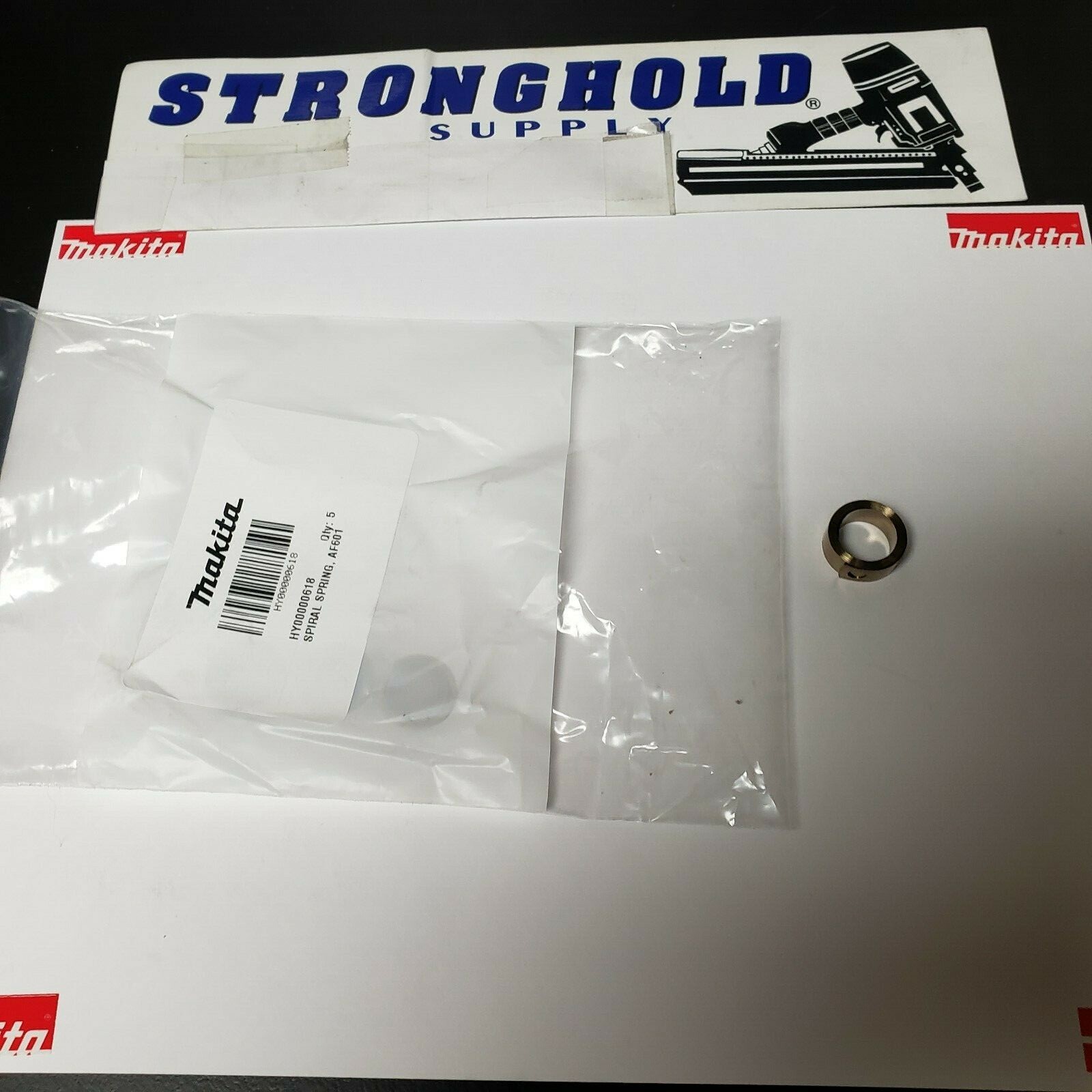 BRAND NEW  HY00000618 MAKITA SPIRAL MAGAZINE SPRING FOR AF601 NAILER