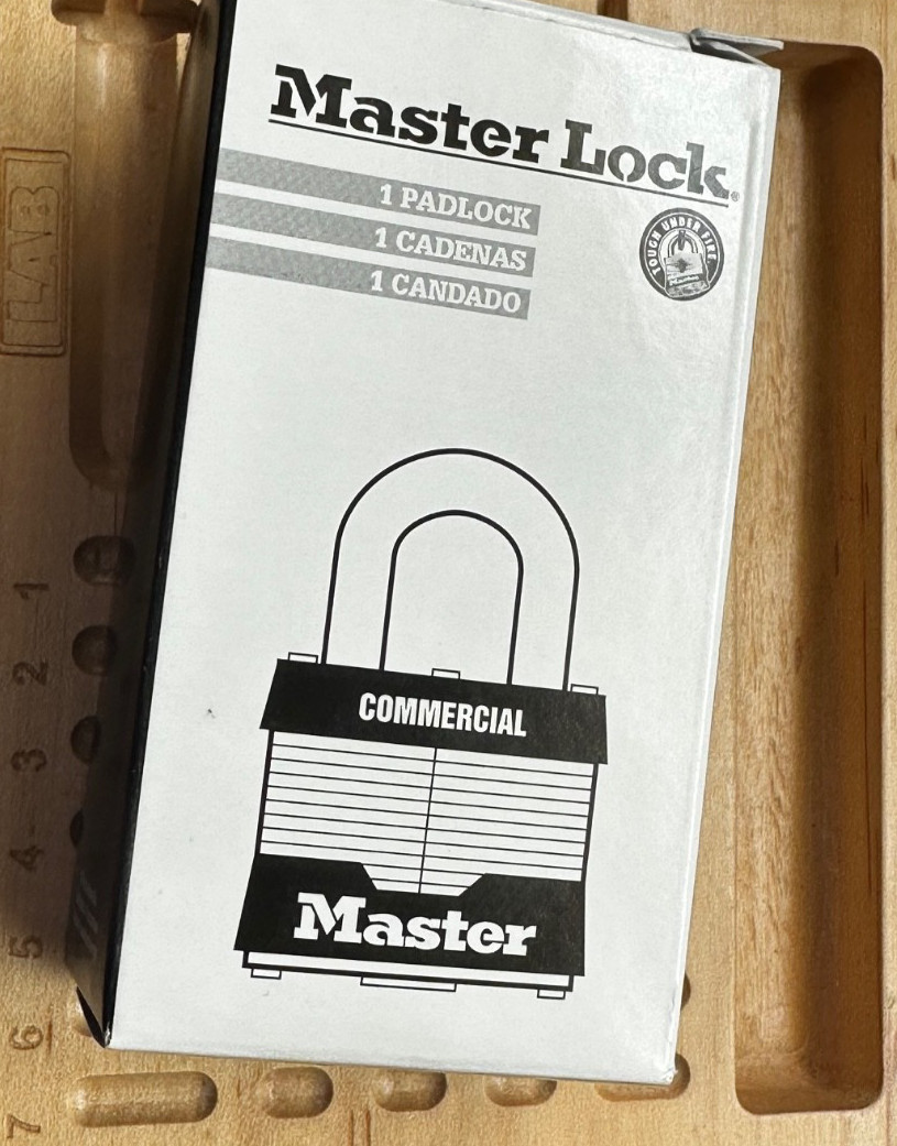 Master Lock 21Ka Padlock, Keyed Alike, Standard Shackle