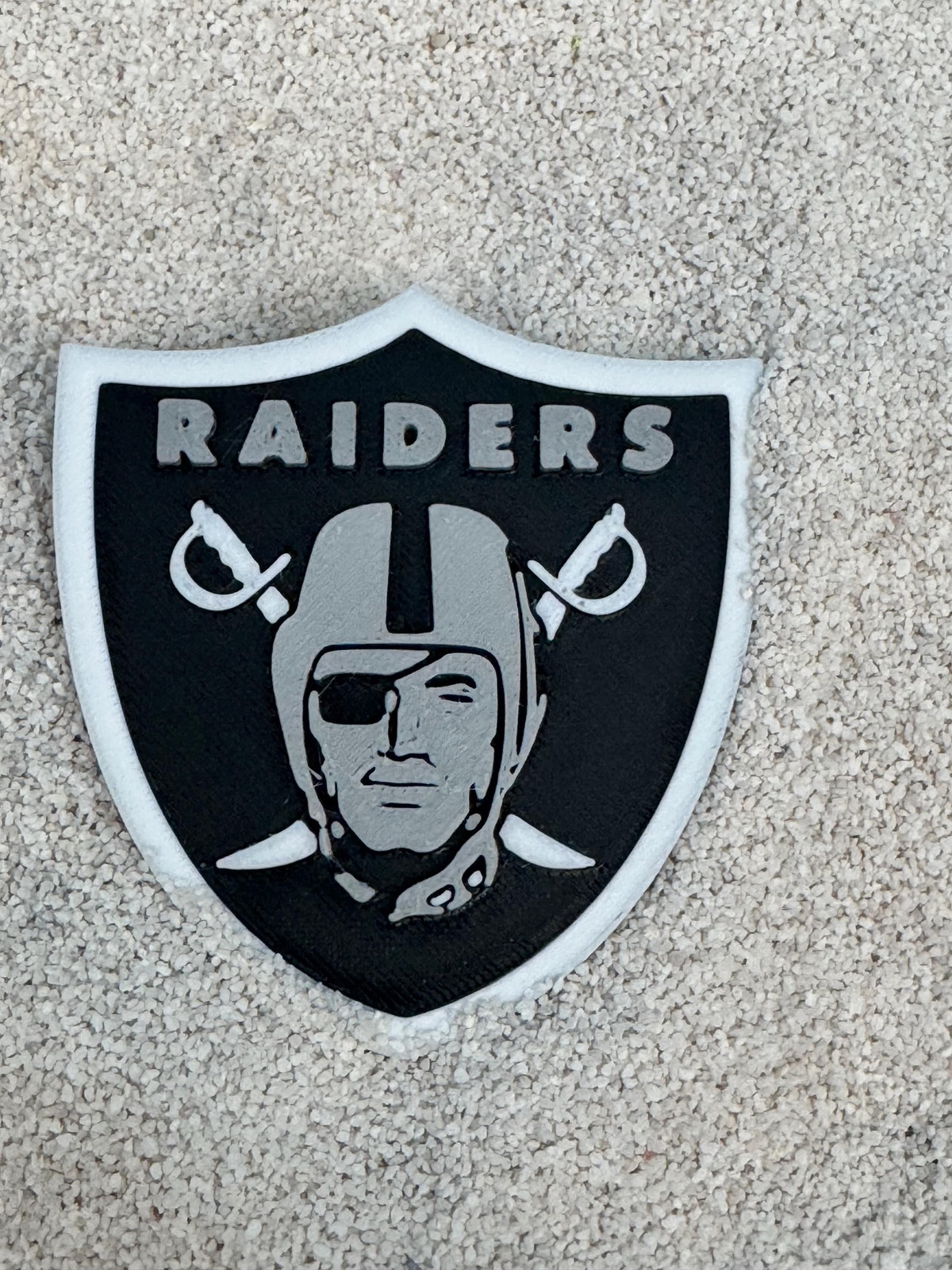 Raiders Football Aquarium sign