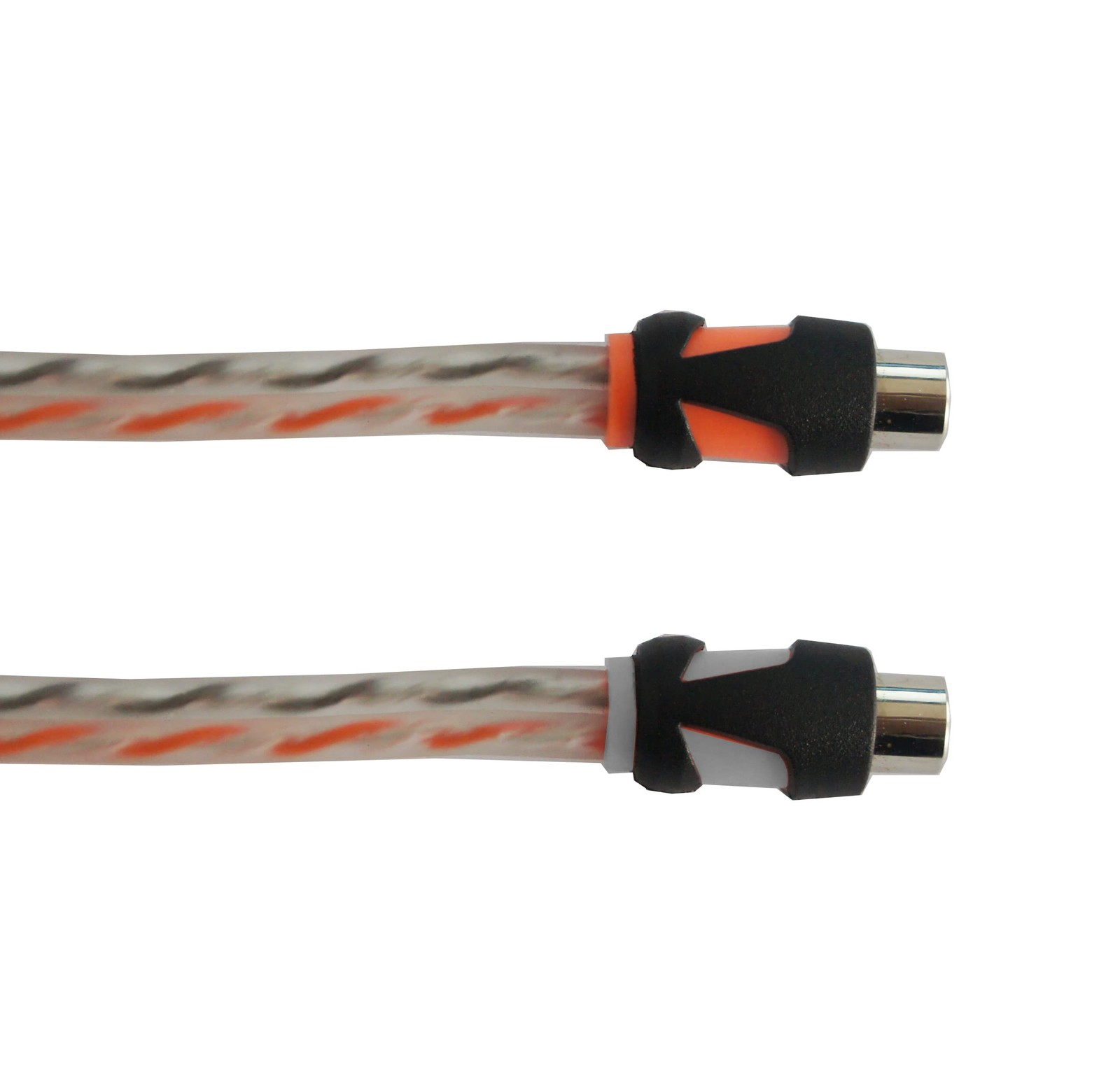 RD RCA Y Splitter Audio Cable Connection, OFC Oxygen Free Copper, Tinned 1F2M