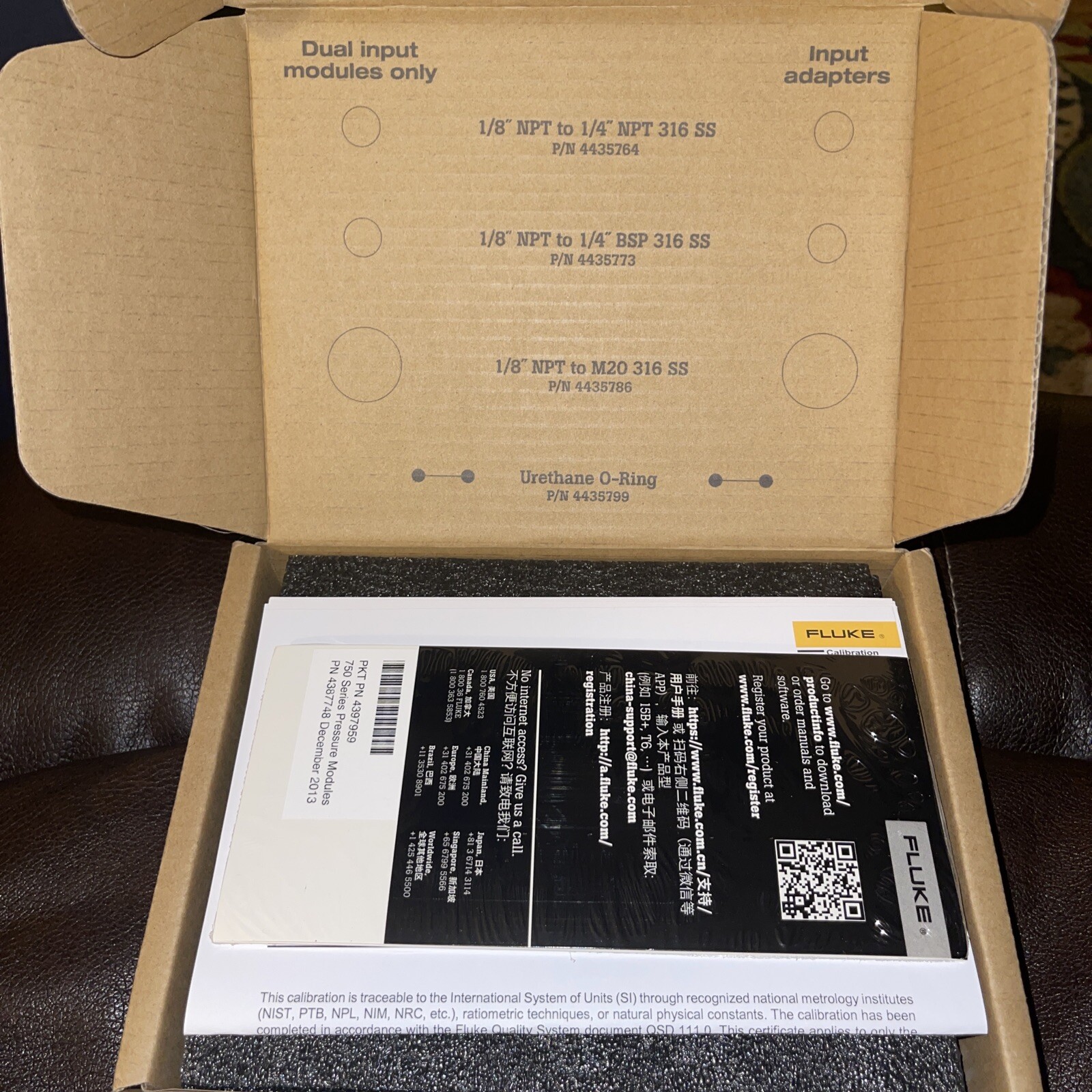 fluke pressure module 750 Series