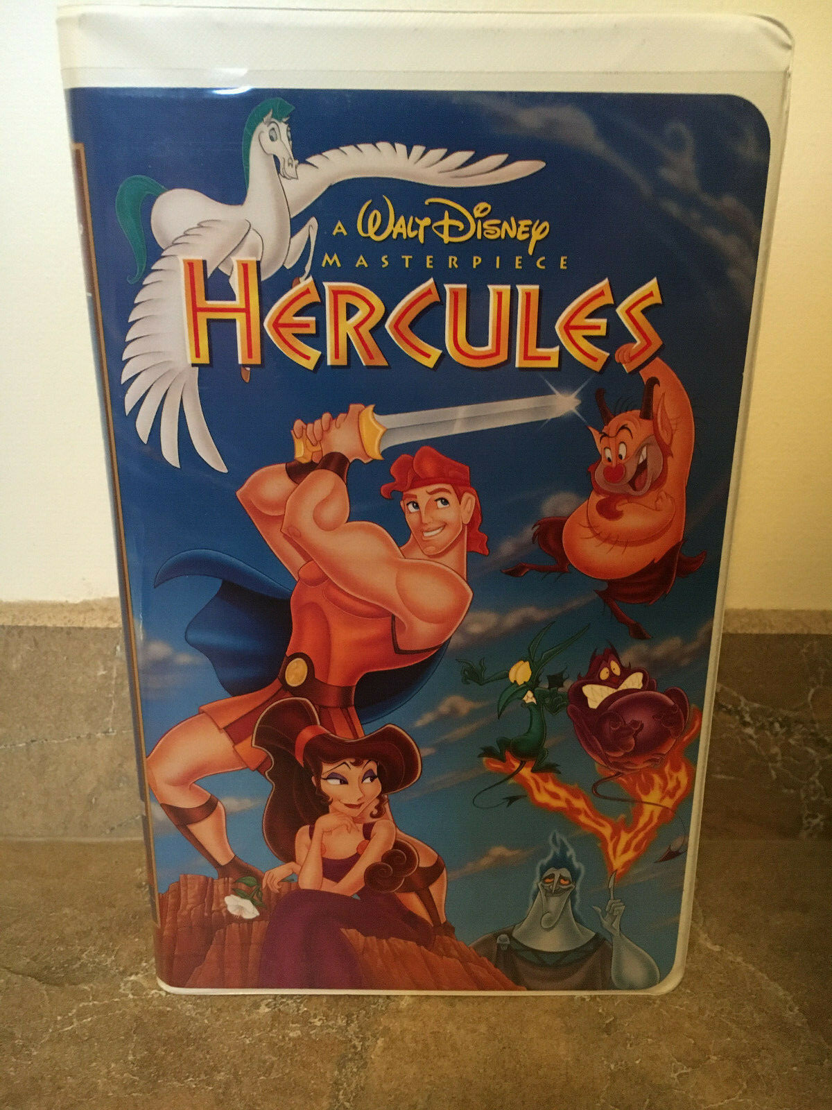 WALT DISNEY ANIMATION PICTURES HERCULES MASTERPIECE COLLECTION VHS CLAMBSHELL