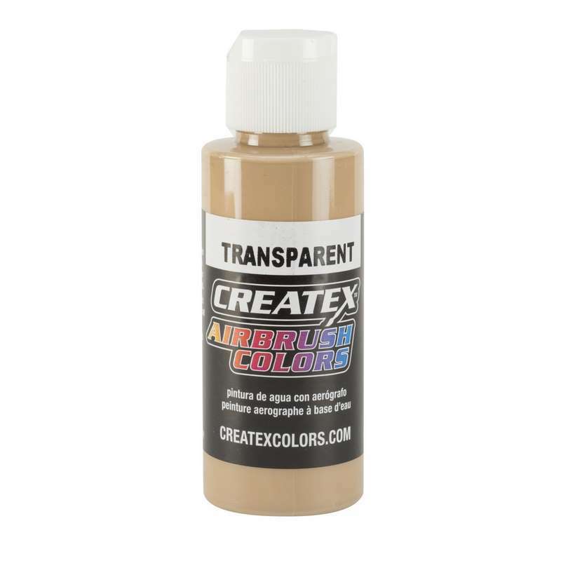 Createx Airbrush Colors 5126-02 Transparent Sand 2 oz. Airbrush Paint