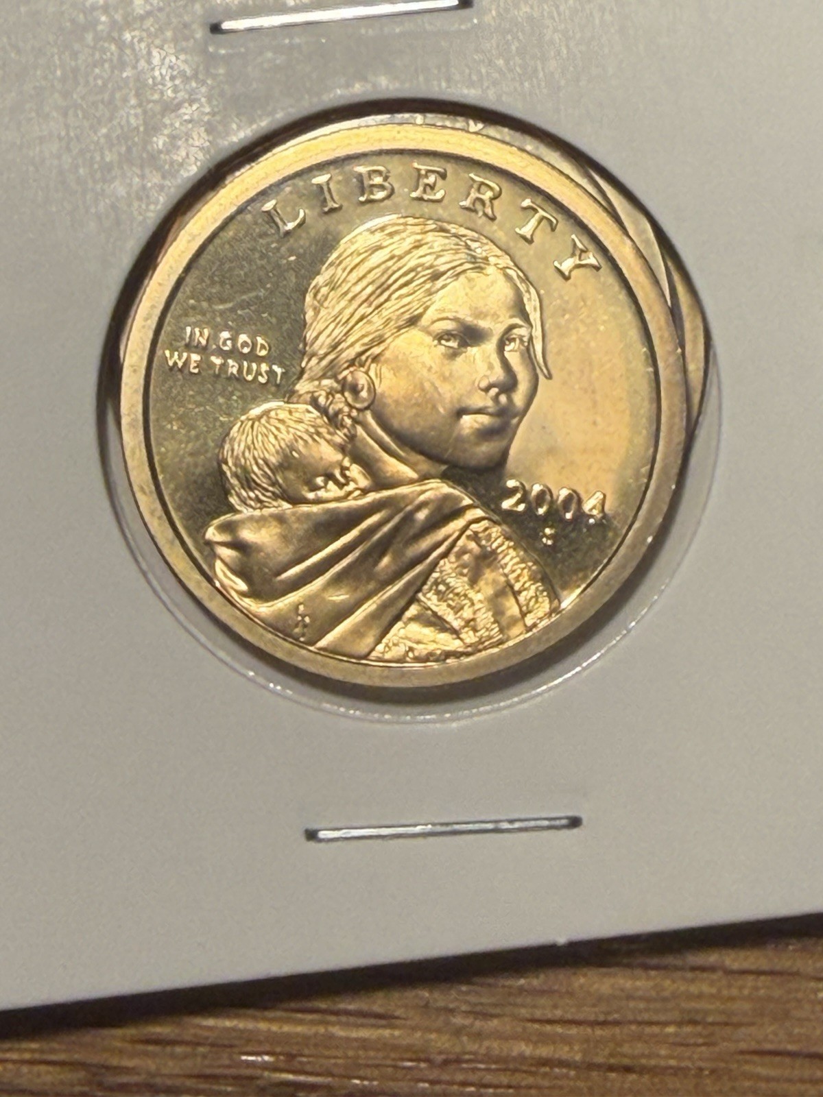 One 2004-S Native American Sacagawea Cameo PROOF Dollar BU!! BUY NOW!!!