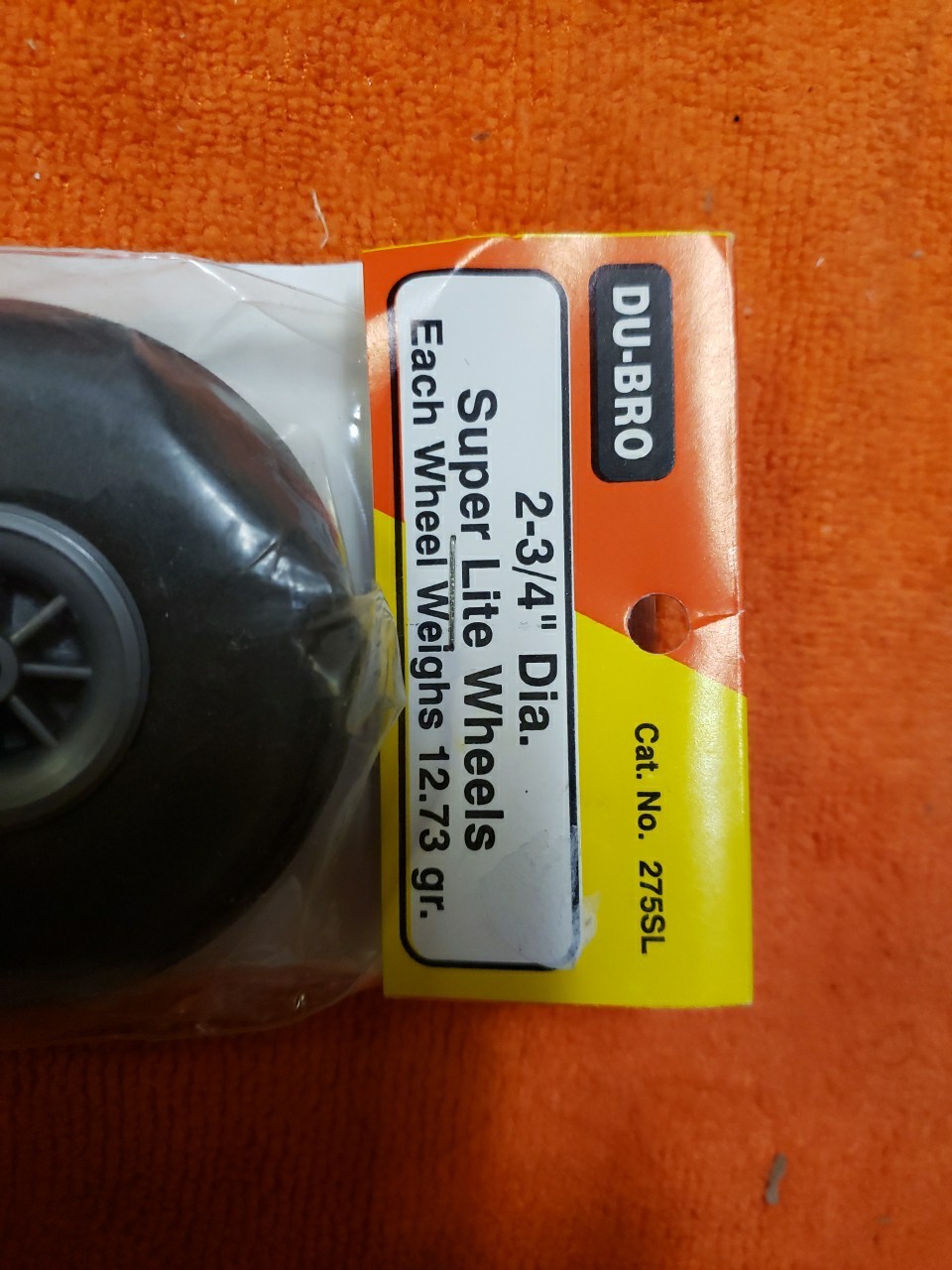 Du-Bro - 2.75" Super Lite Wheels - New - Part 275SL