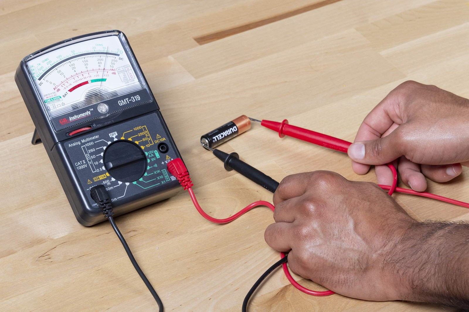 Gardner Bender GMT-319 Multimeter Tester, RJ-45 & RJ-11, 7 Function / 19 Range