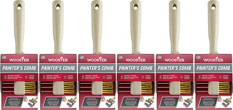 Wooster Genuine Painter's Comb Wire Brush 6-Pack, 1832-6PK