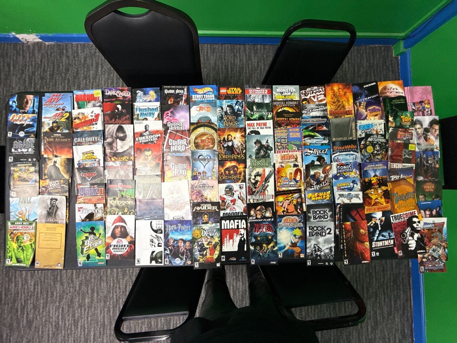 Playstation 2 Manual Lot