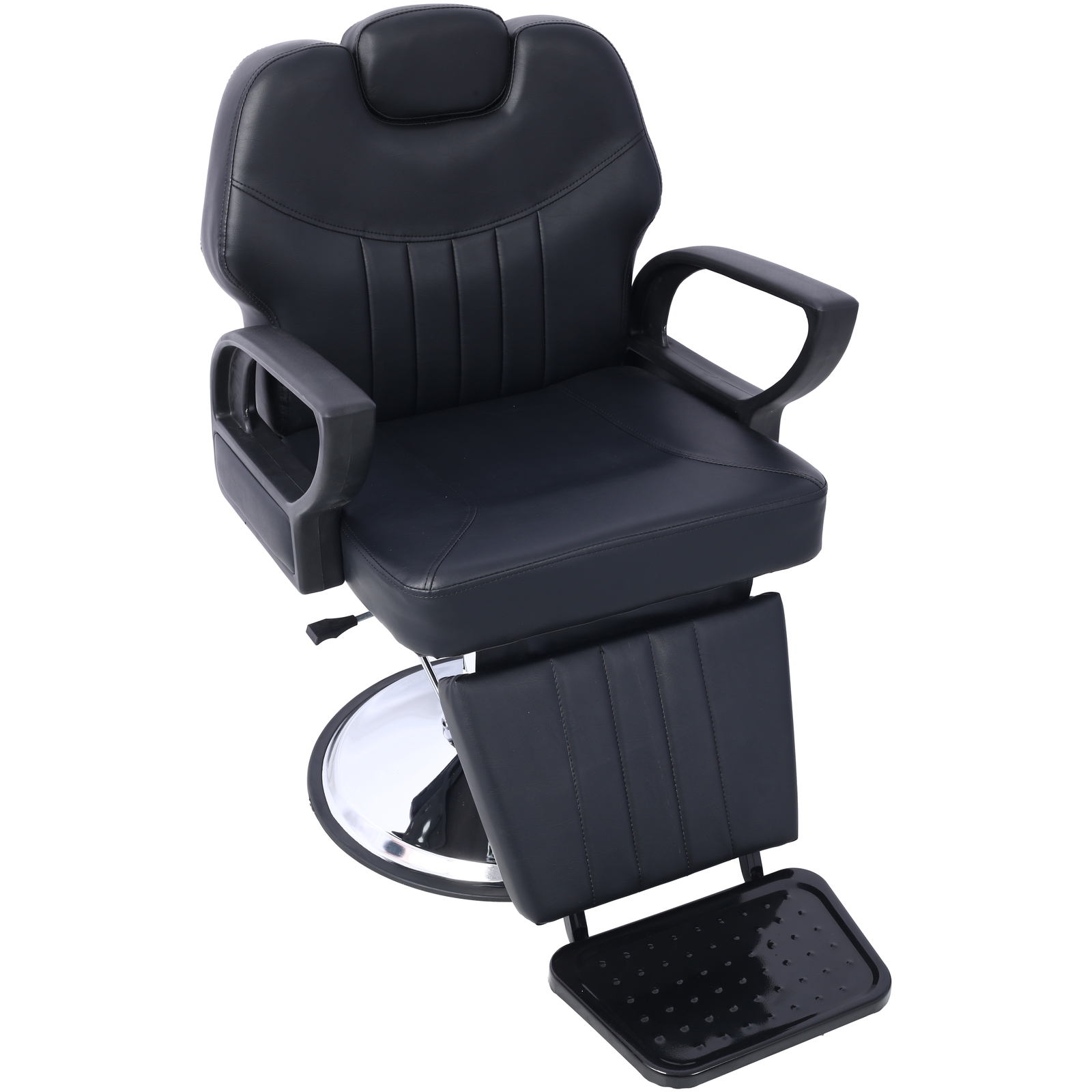 Hair Salon Chair, Multi Functional Hydraulic Hair Cutting Chair, Ultra Wide Seat