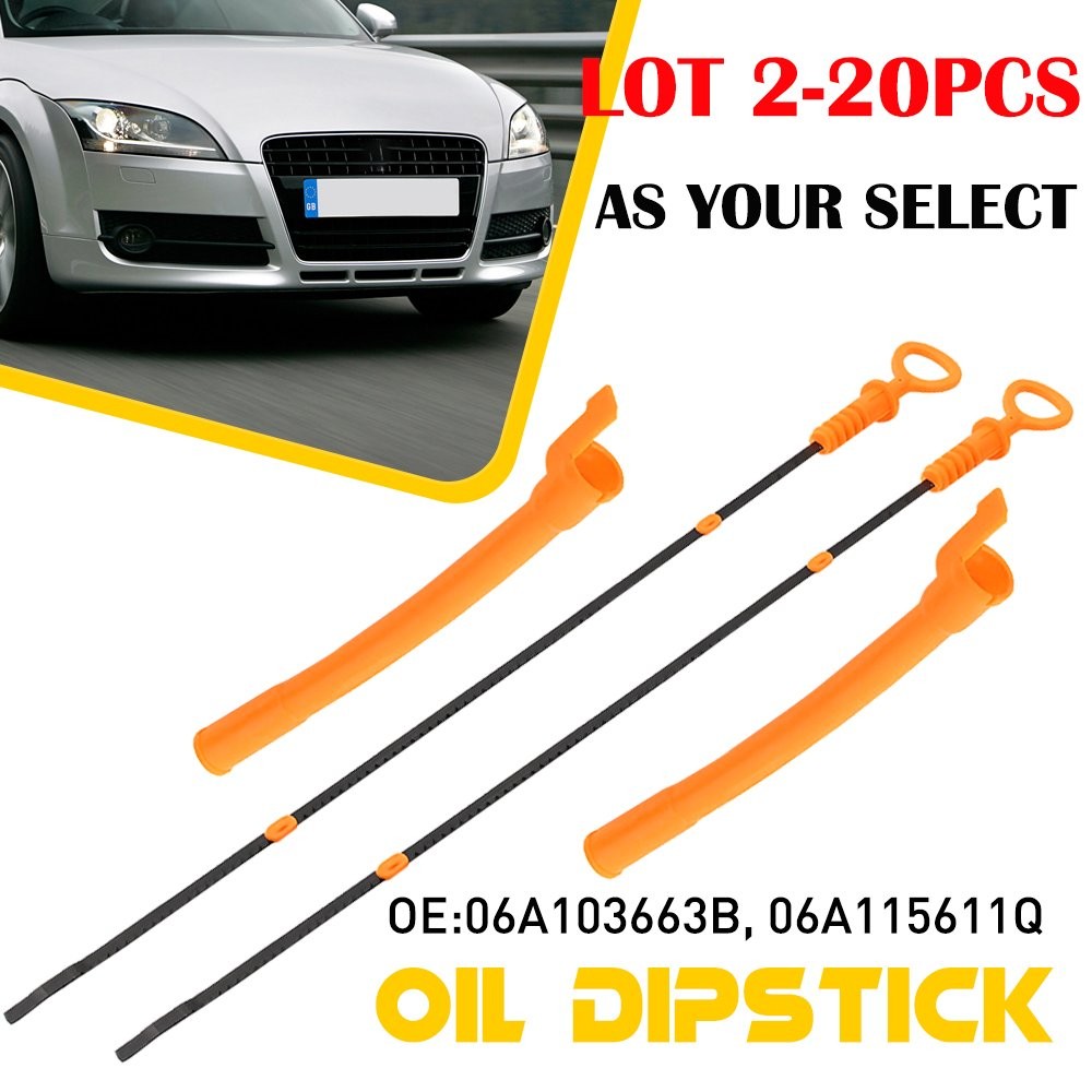 2-20X Oil Dipstick Stick Tube Fit 1999-05 VW Beetle/00-06 VW Golf /Audi TT 00-06