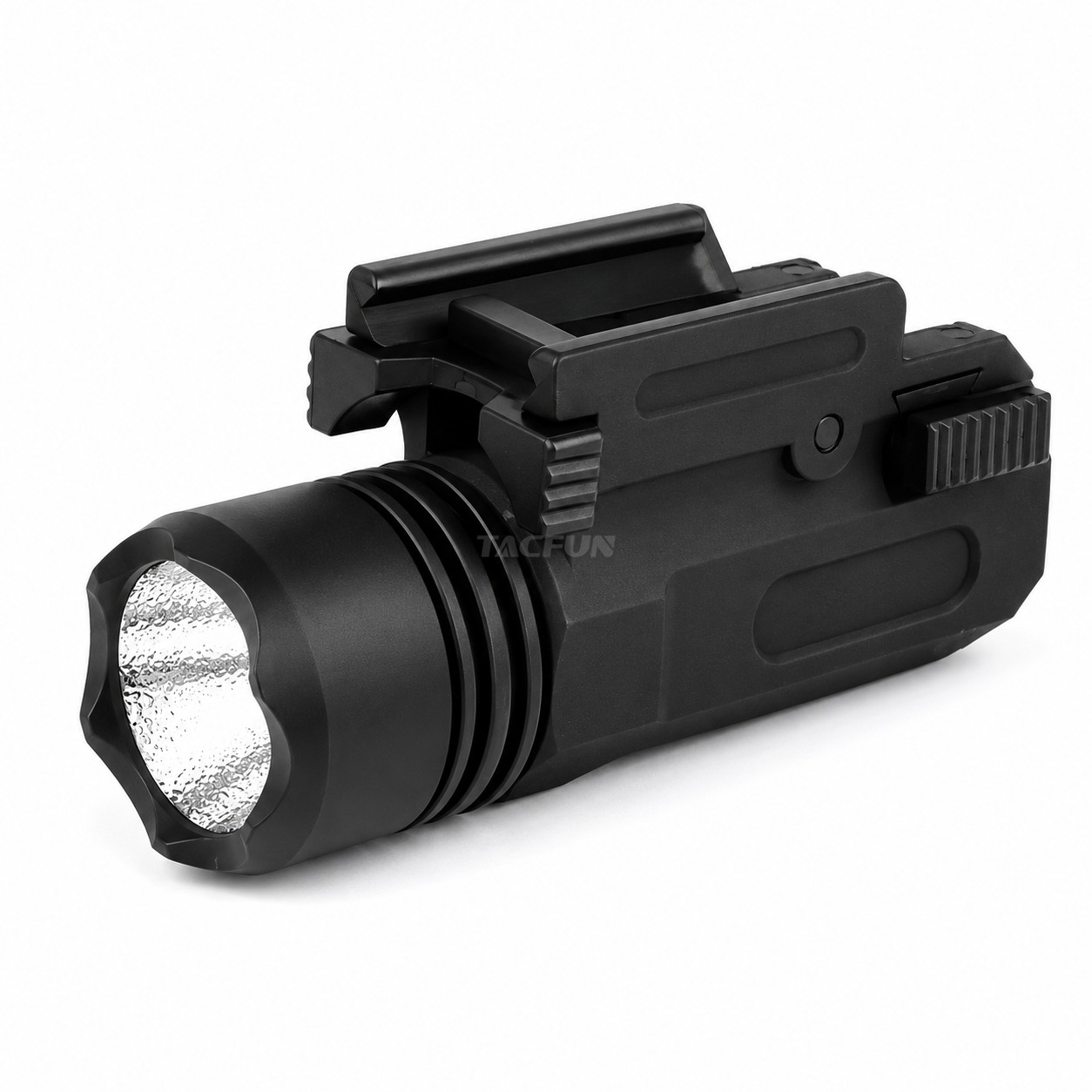 PST Flashlight 300 LM 1W Light With 20mm Quick Release Mount - Polymer