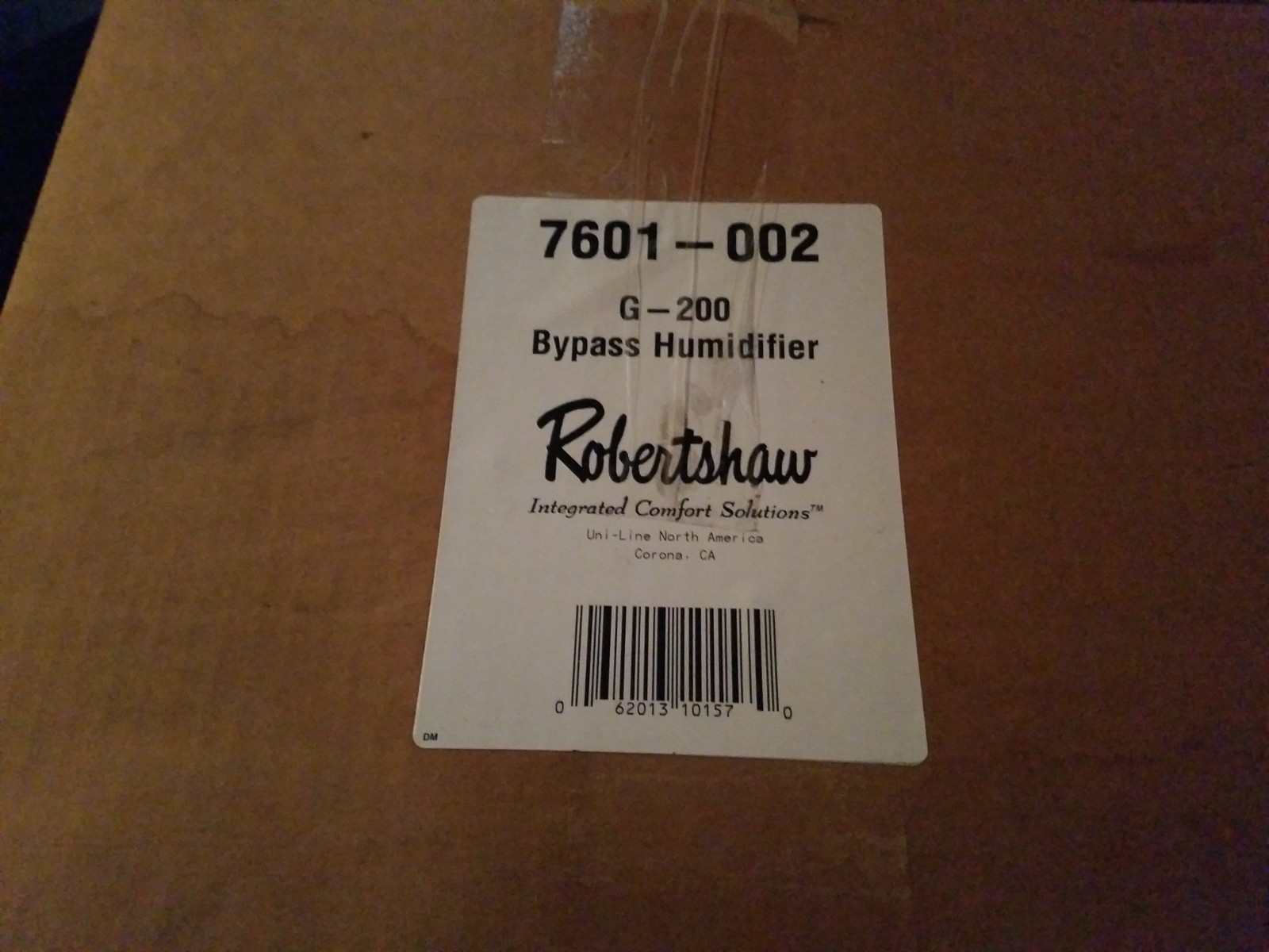 G-200 Bypass Humidifier 14.4 Gal Robertshaw Trion Herridifier 7601-002 NOS