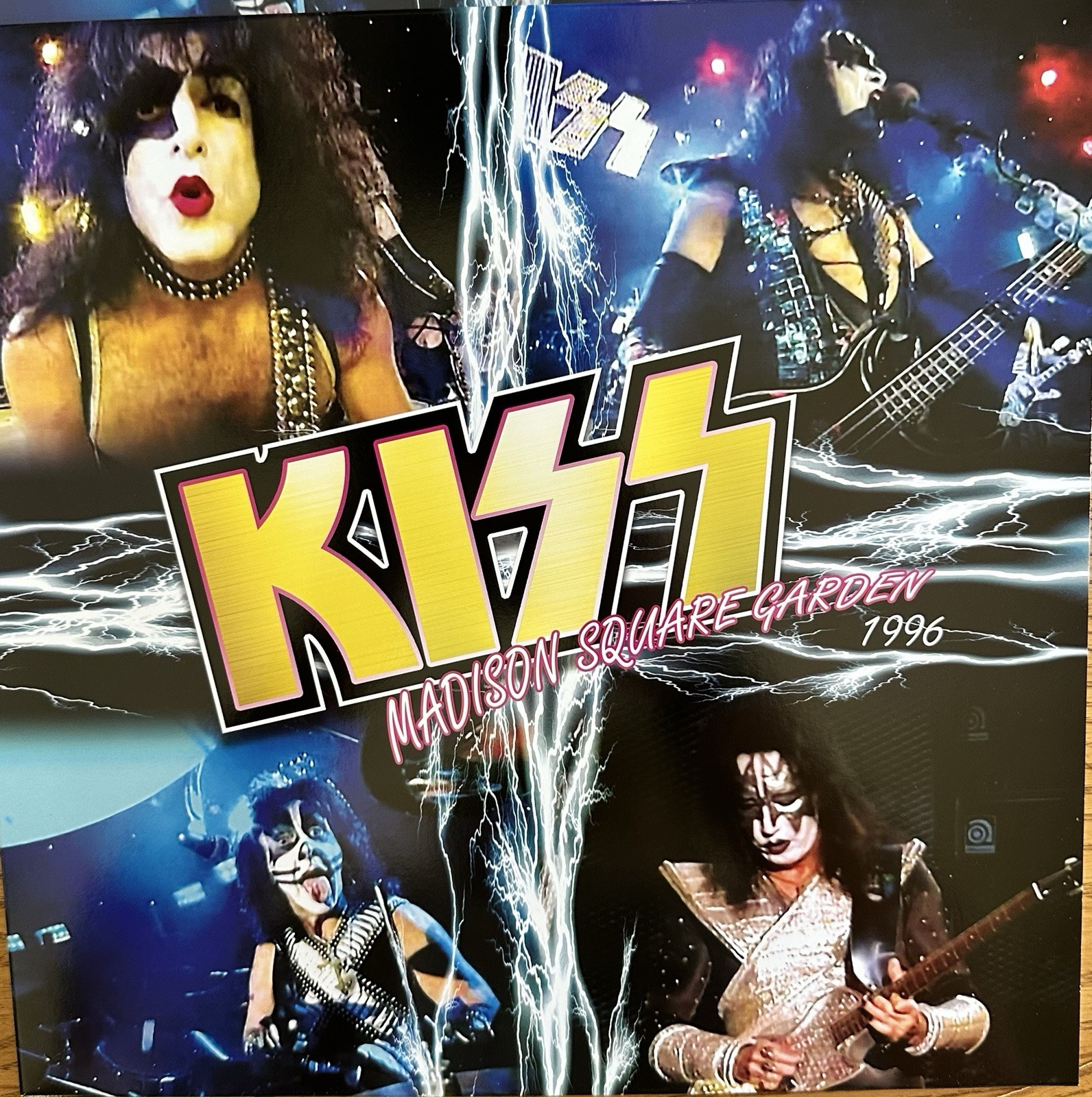KISS Live Import 2 Lp 'MADISON SQUARE GARDEN 1996' Picture Disc Vinyl w/Poster