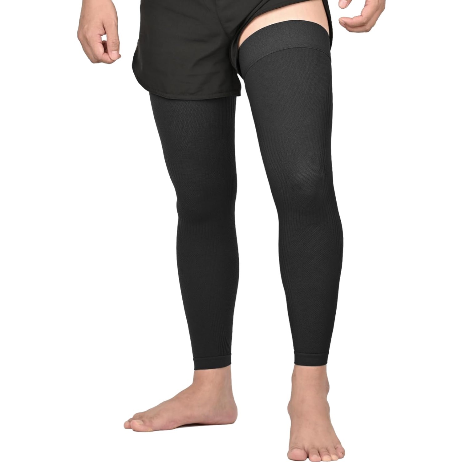 Full Leg Compression Sleeves, Unisex, Thigh High Compression Stocking 20-30mm...