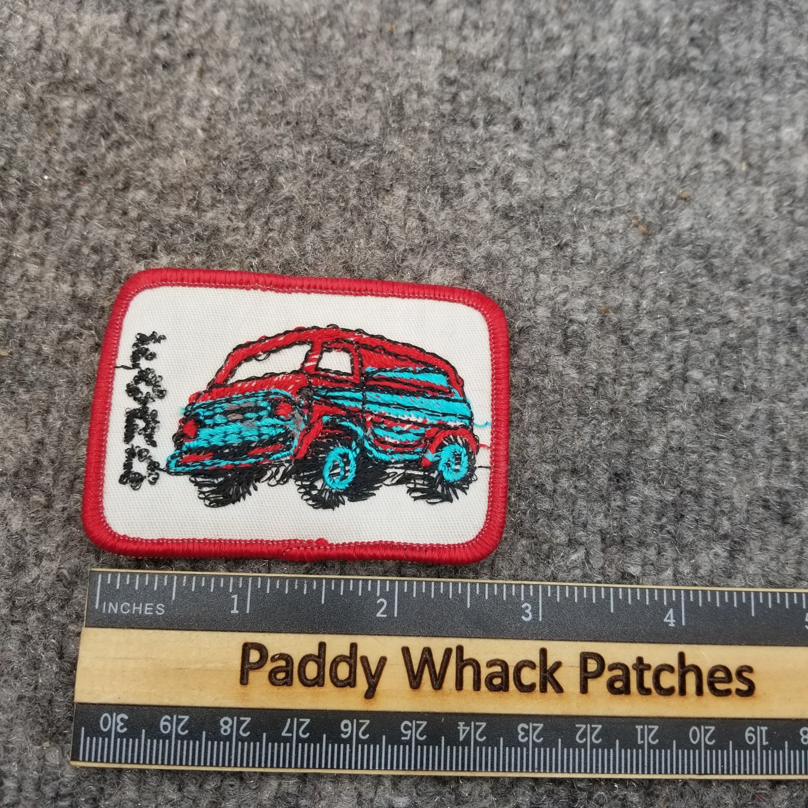 Vintage Ford Van Patch Car Auto 70s 80s Automobile Hippie Z9c