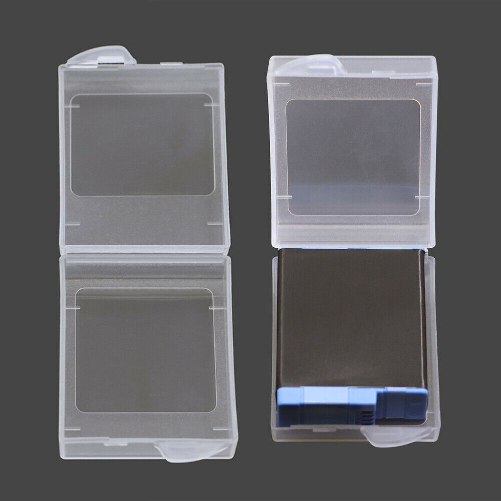10Pcs Transparent Battery Protective Case Storage Box Shell for GoPro Hero 10 9