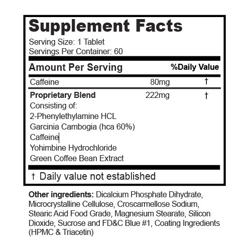(4+1 FREE) Bottles - Phent37 - Diet Pills Fat Burner, Weight Loss Formula