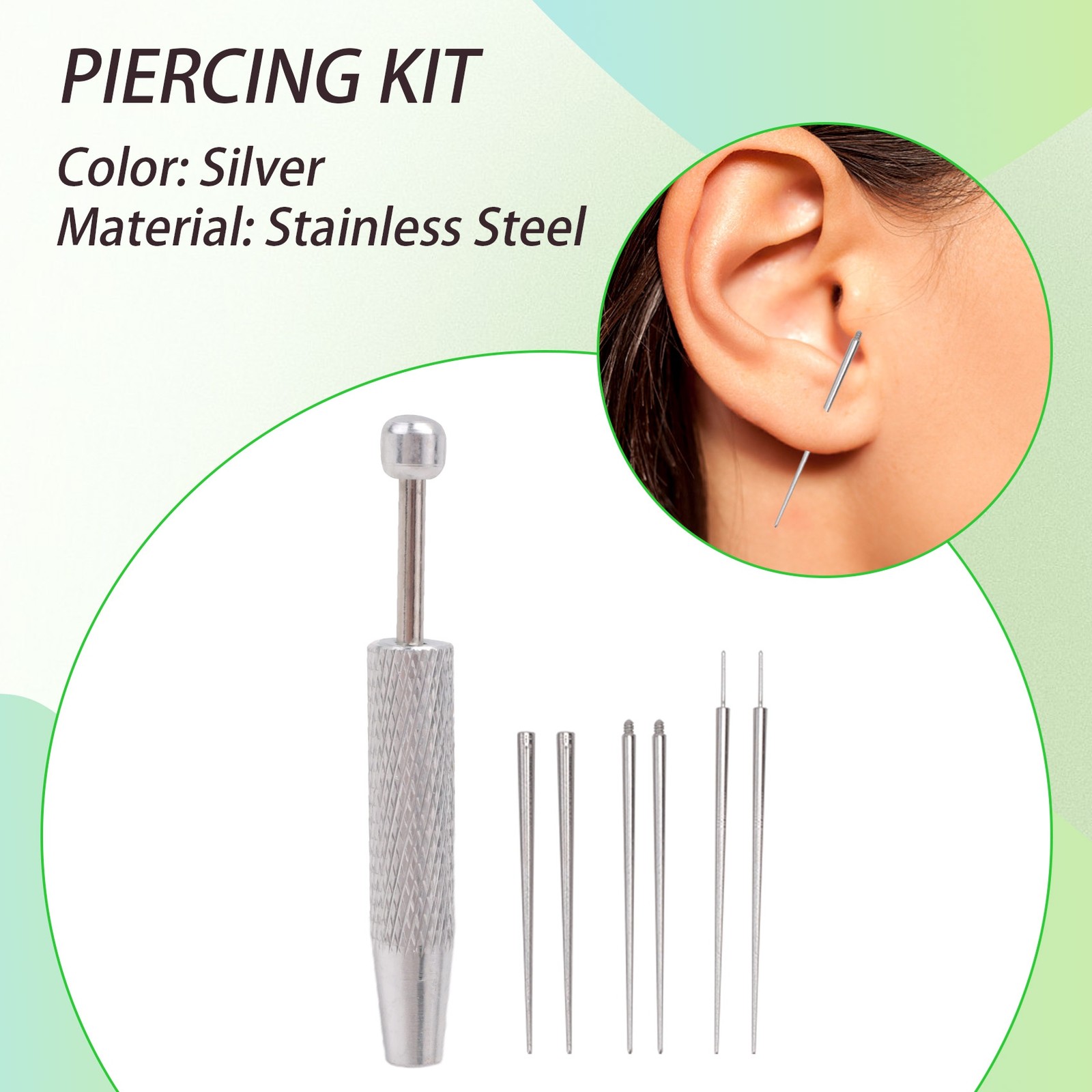 Piercing Kit Piercing Taper Ear Piercing Kit V3K33486