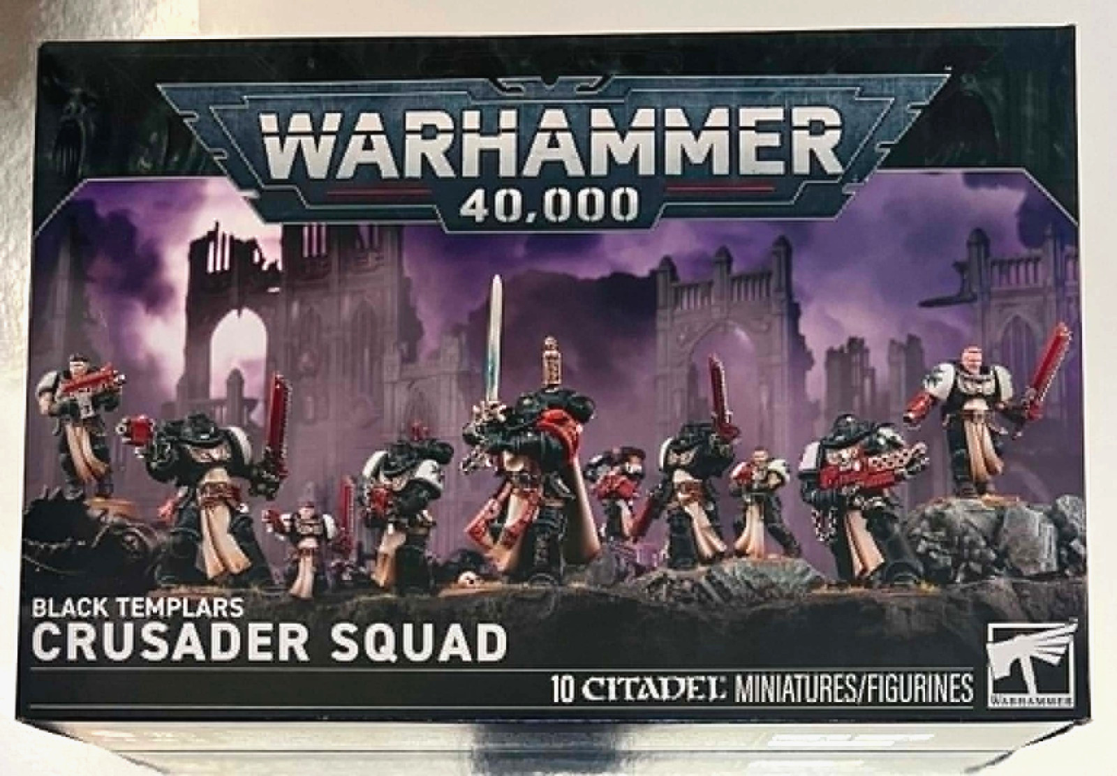 Warhammer 40,000 Black Templars: Crusader Squad 55-45 Factory Sealed New