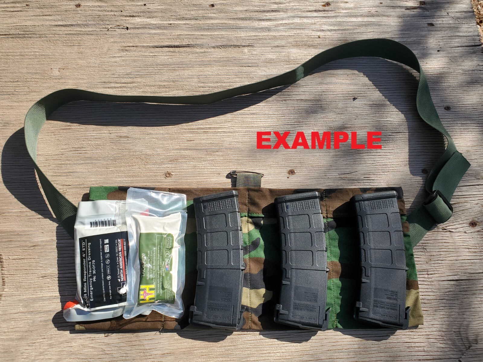 4-Pocket Bandolier 2.0. OCP. Right Patch