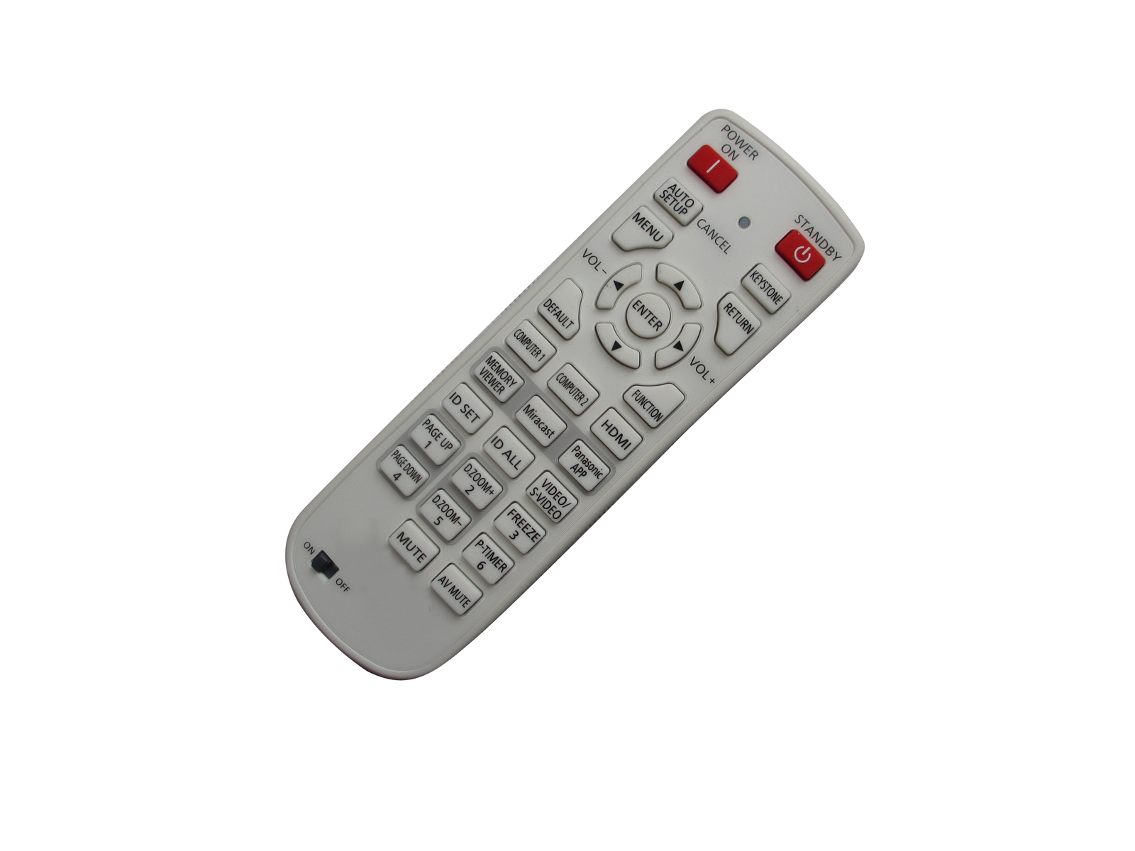 Remote Control For Panasonic PT-DZ780 PT-DZ780B PT-DZ780BU 3LCD Projector