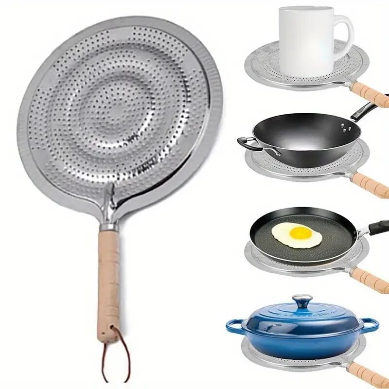 Stovetop Simmer Ring Heat Diffuser for Use on Gas Ranges Flame Tamer New