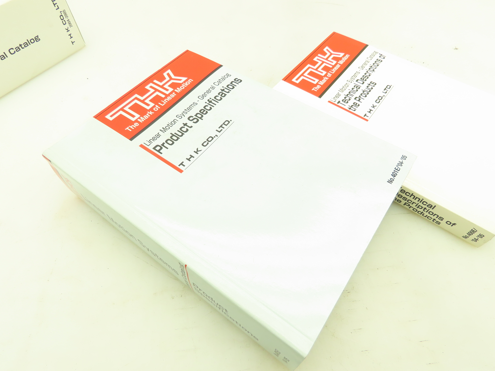 THK 400E / 401E Linear Motion Systems LM General Catalog Set 04-05