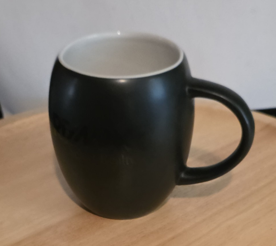 RE/MAX 16 Oz Mug - Matte Black Belly Shape Mug