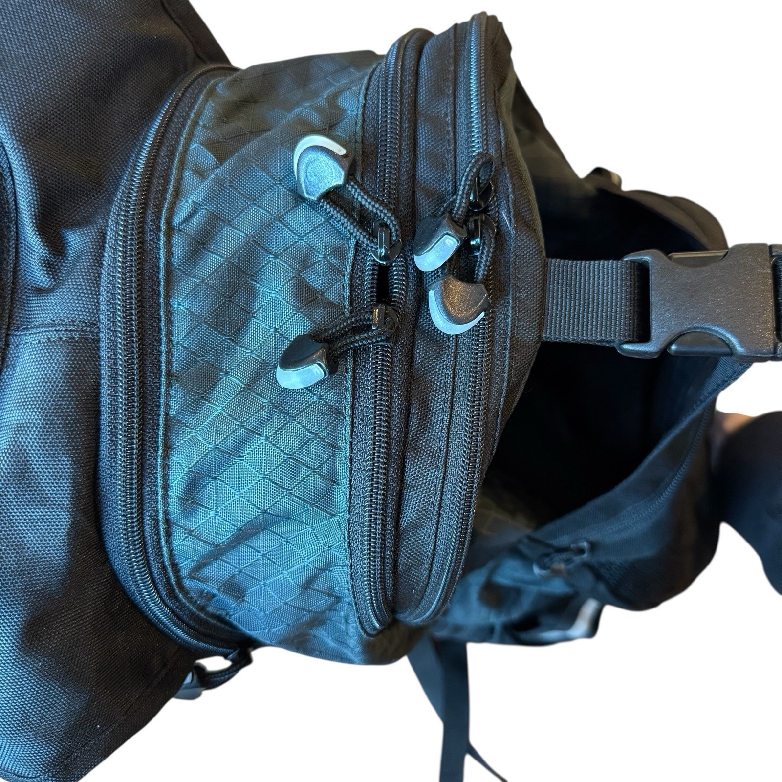 Nalgene Hydration Backpack Bl Nylon 6 Zippered Camelback Hiking Unisex 085