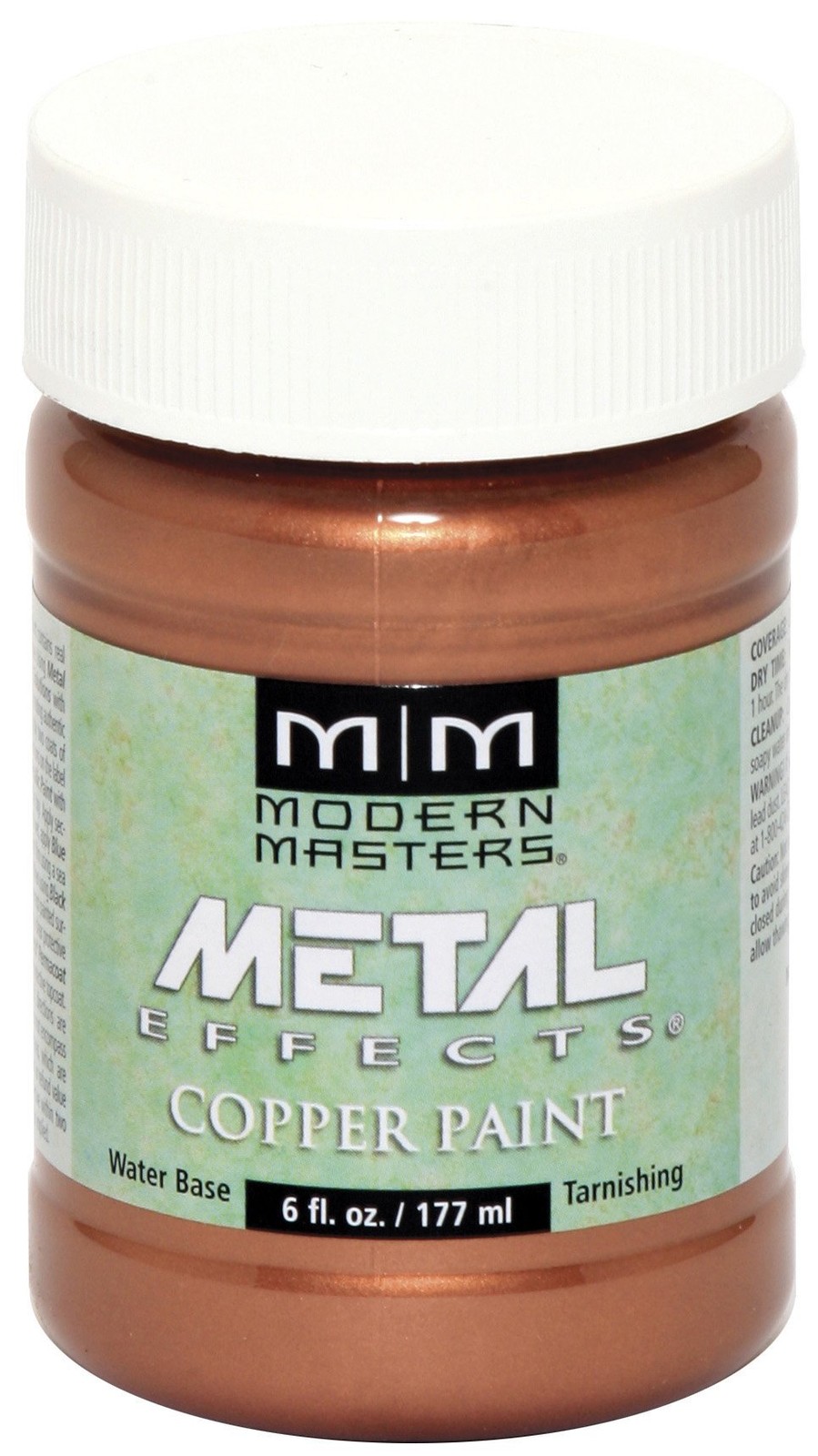 Copper Metal Effects Paint 6 oz Low VOC ME149 - Creates Real Rusted Finish