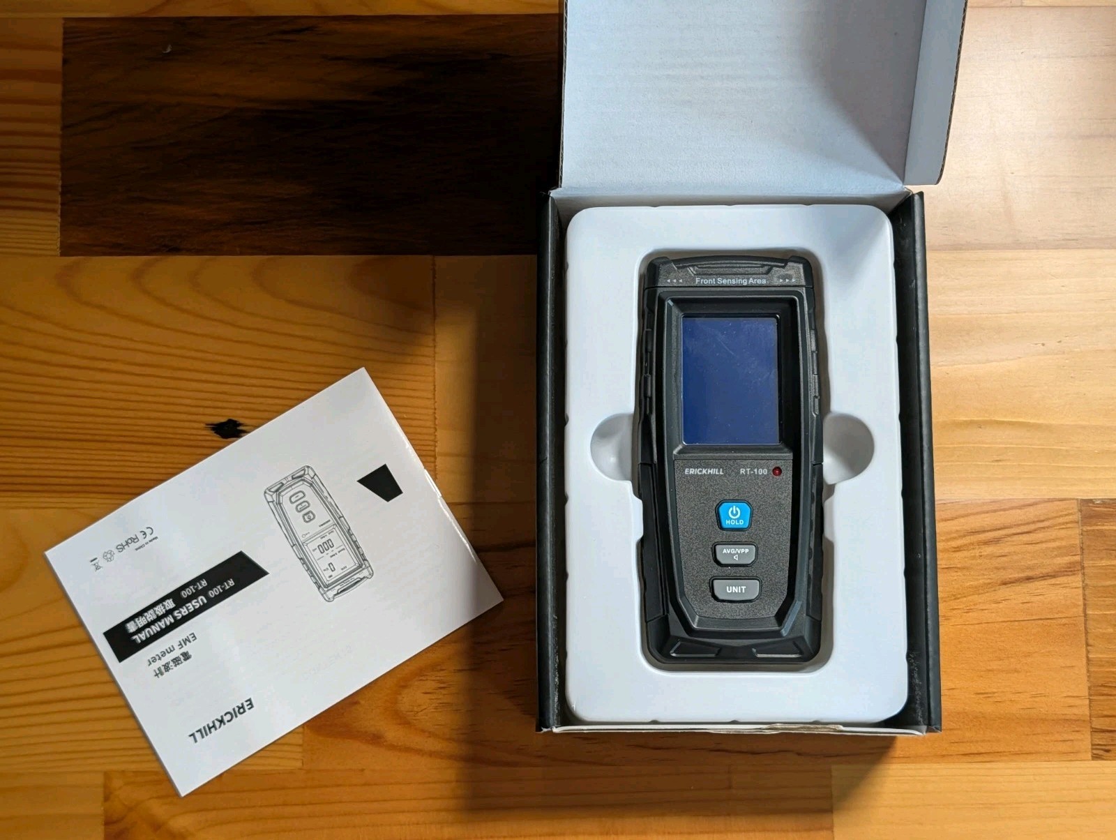 Erickhill Rechargeable EMF Tester Electromagnetic Radiation Tester RT-100