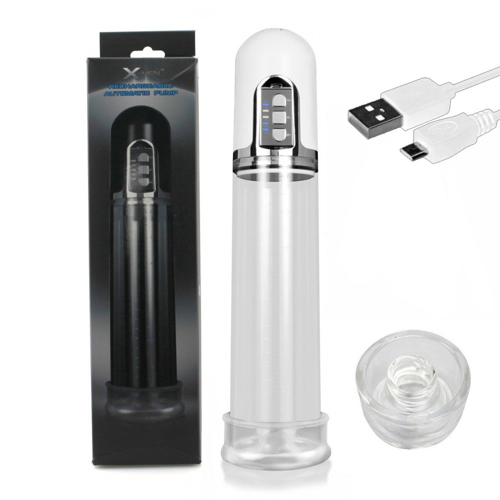 3 Speed Electric Male Penis Pump Enlarger Enlargement Men Delay Sleeve Growth
