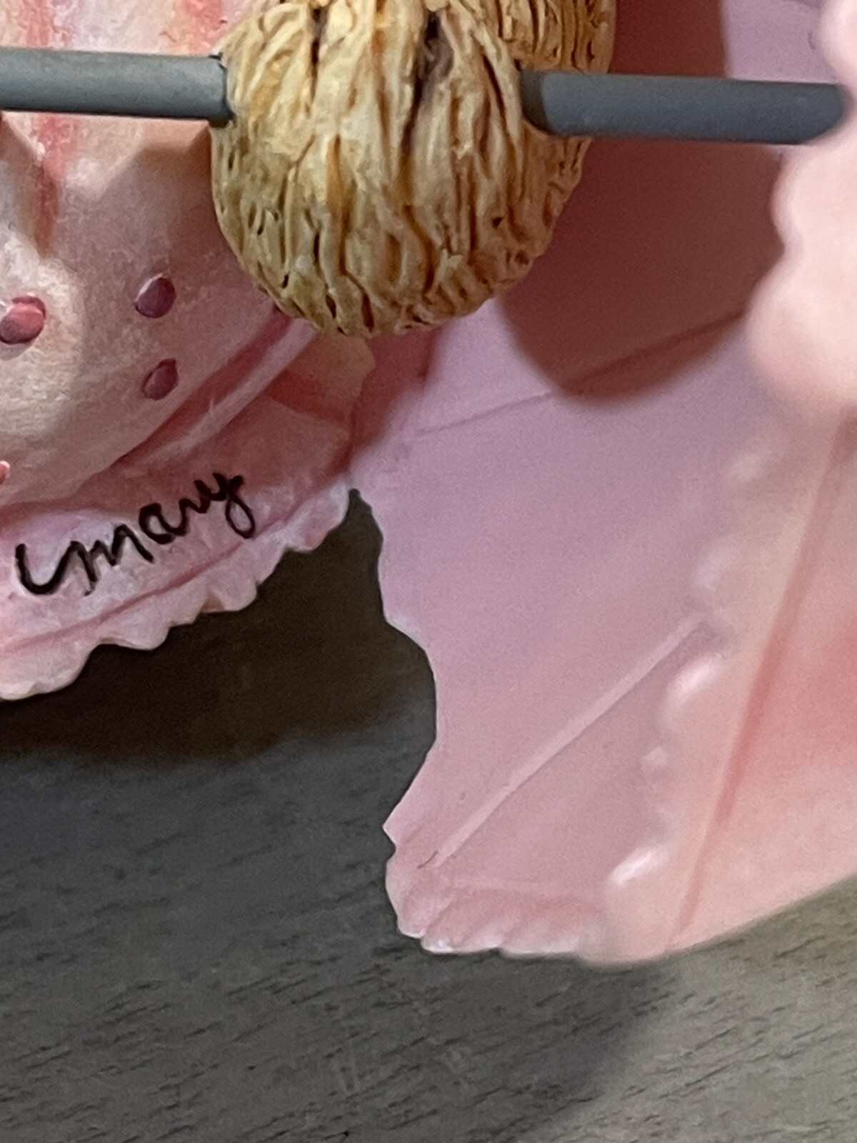 Cheerful Mary Teddy Bear Pink Rose Umbrella