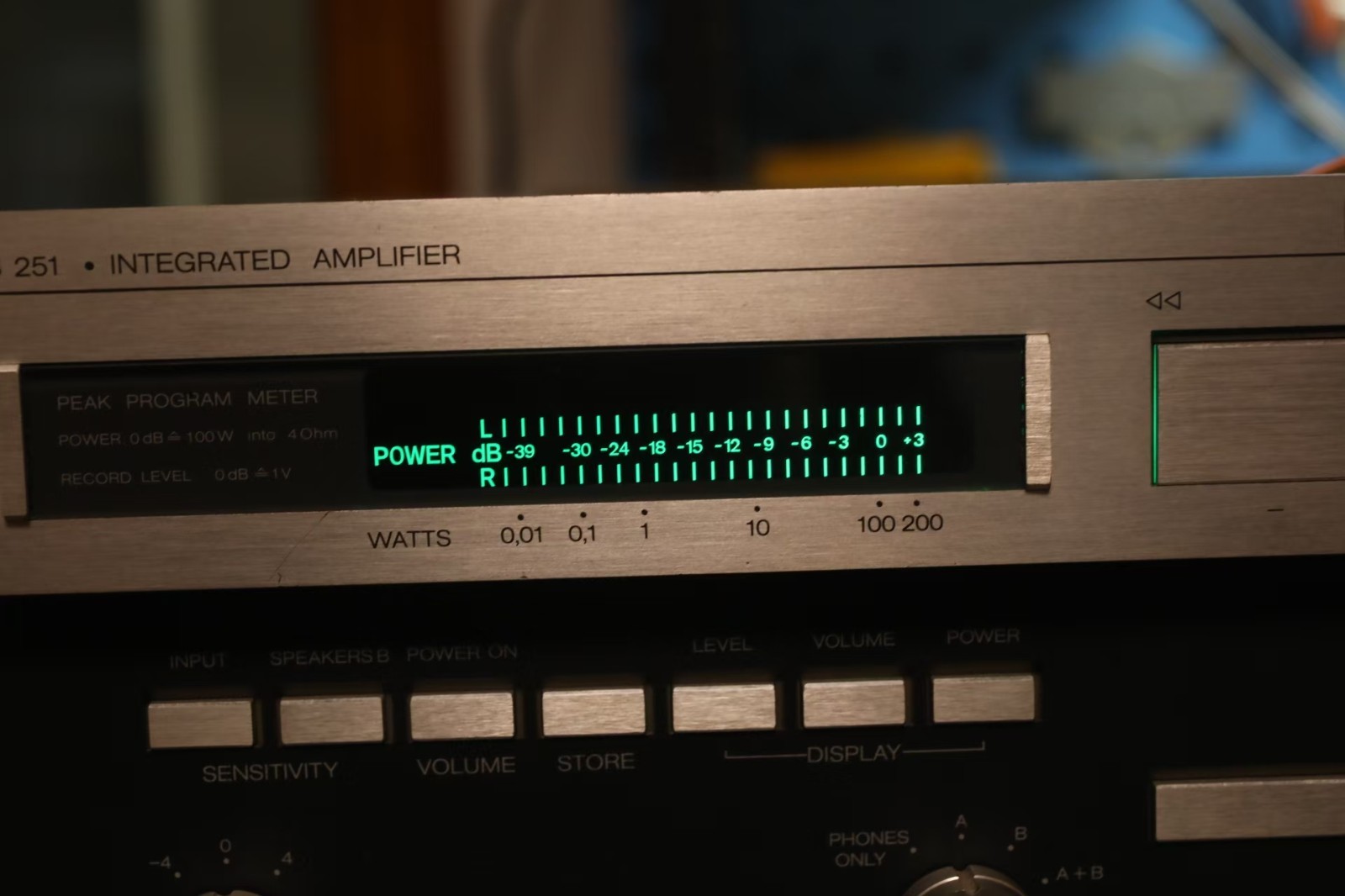 REVOX B251 DISPLAY