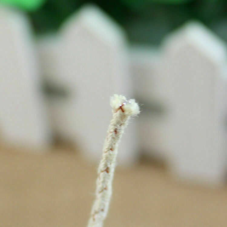 10Pcs Copper Wire Cotton Core Wick Thread Replacement in Dispenser Oil Lighters