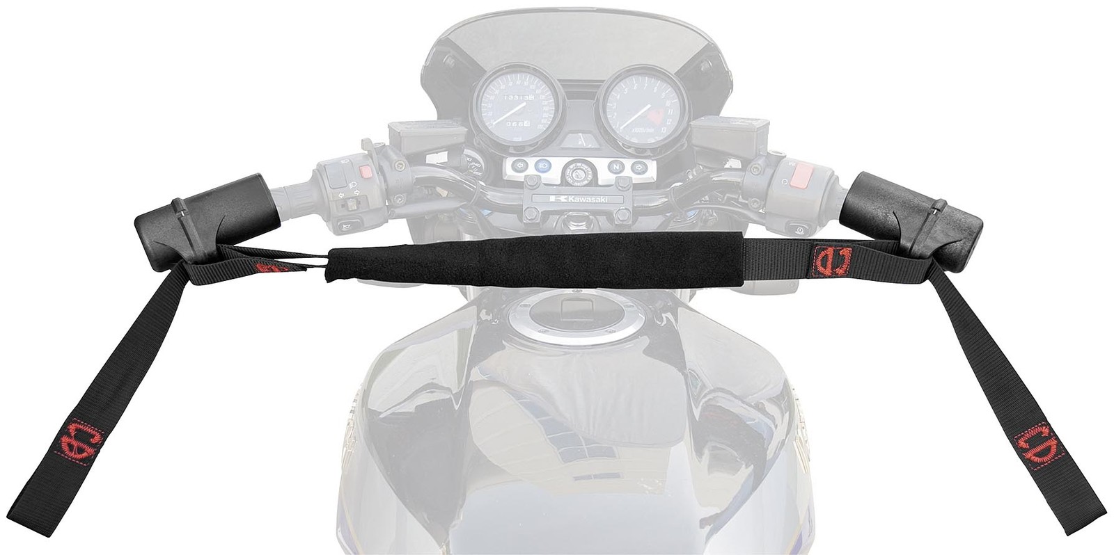 Canyon Dancer 28505 Bar-Harness II Handlebar Tie-Down - Short 28in. - Black