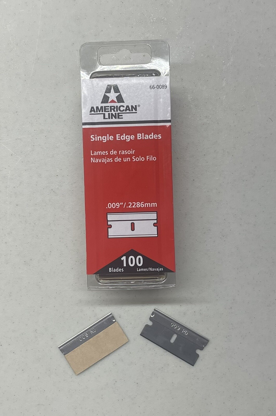 Single Edge Razor Blades 100 Pack Heavy Duty Industrial Grade  FREE SHIPPING !!
