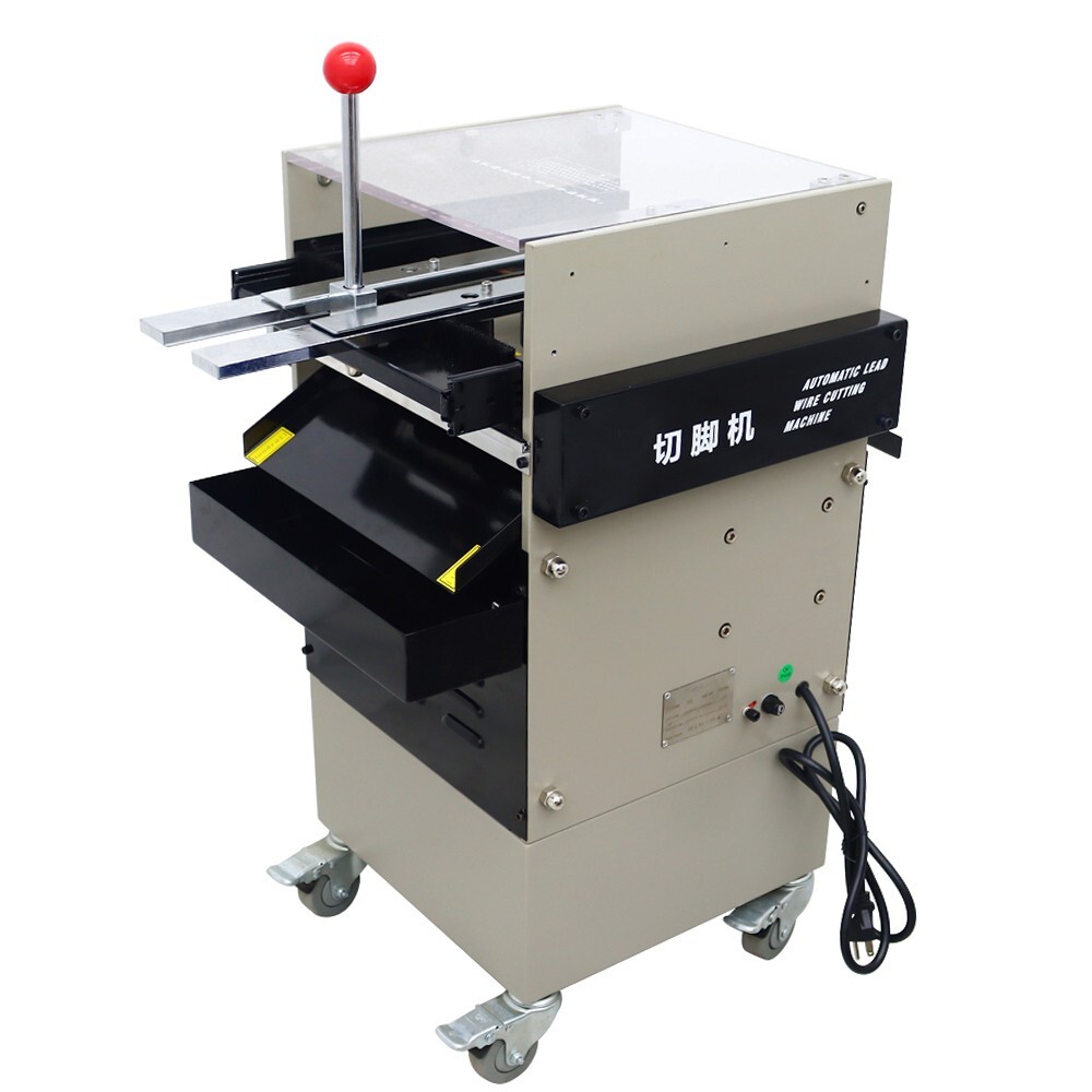 110V Automatic PCB Lead Wire Cutting Machine Circuit Board Cut Foot Machine 250E