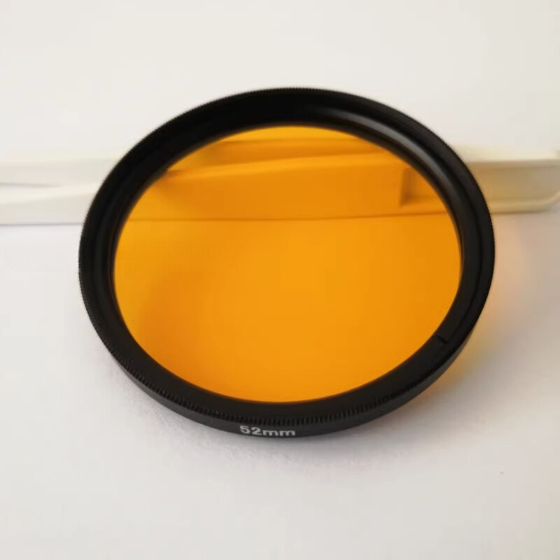 52mm IR infrared-transmitting optical filter 450nm 490nm 535nm 580nm 610nm 830nm