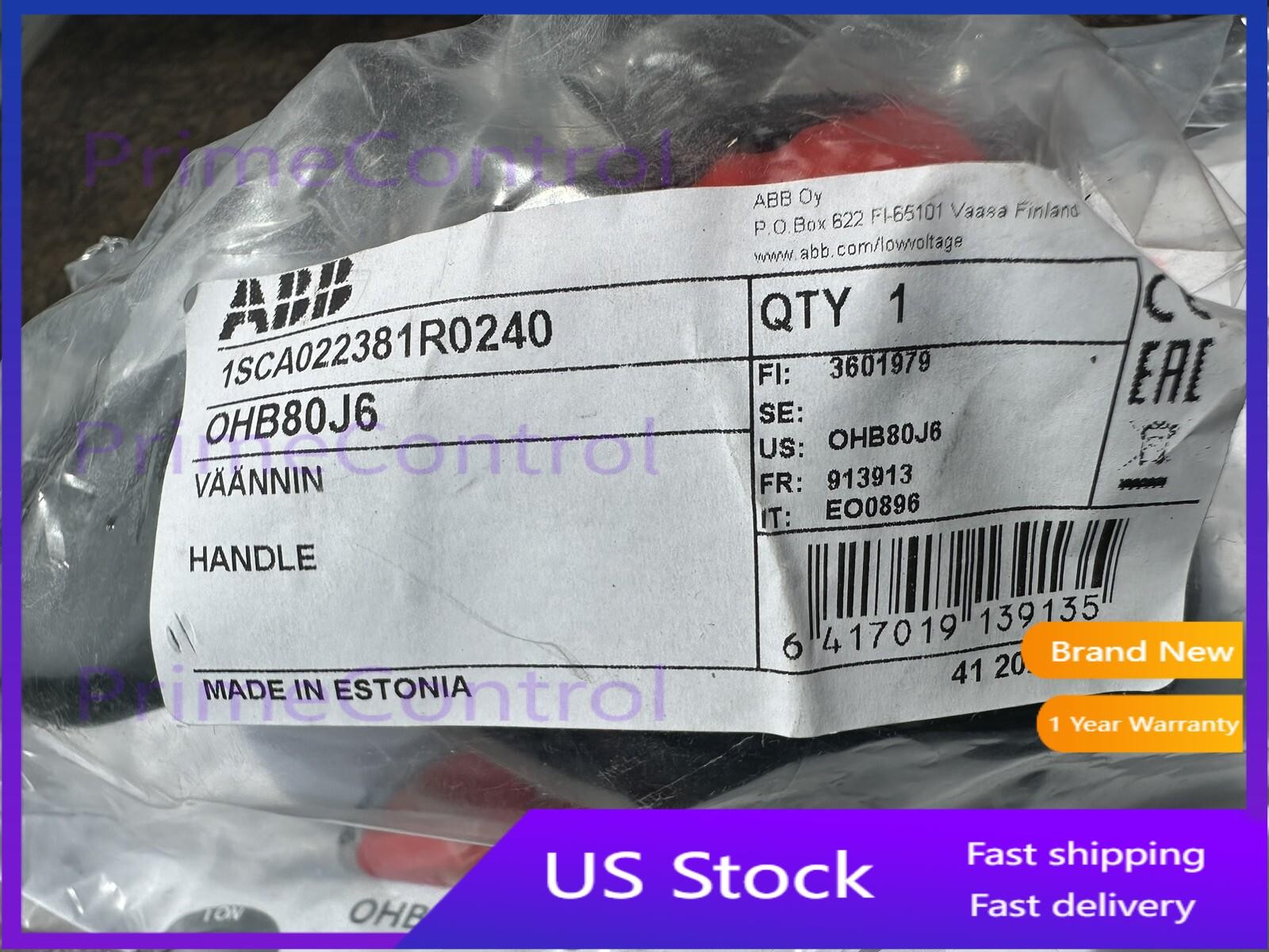 ABB OHB80J6 Pistol Handle Fast Shipping US Free TAX