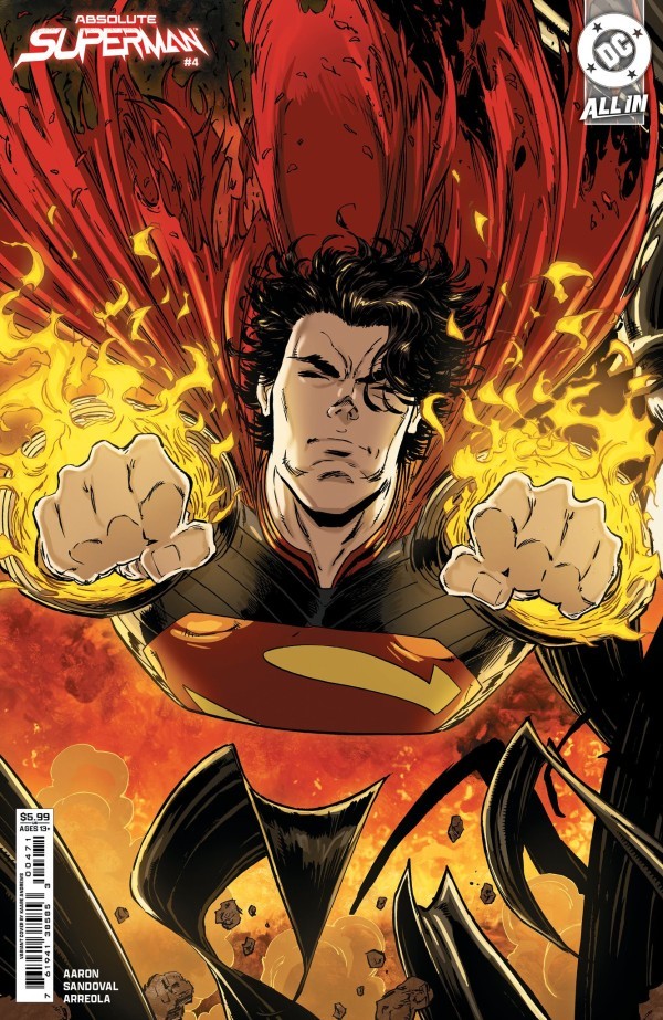 ABSOLUTE SUPERMAN 4 KAARE ANDREWS VARIANT FIRST PRINT NM DC 2025