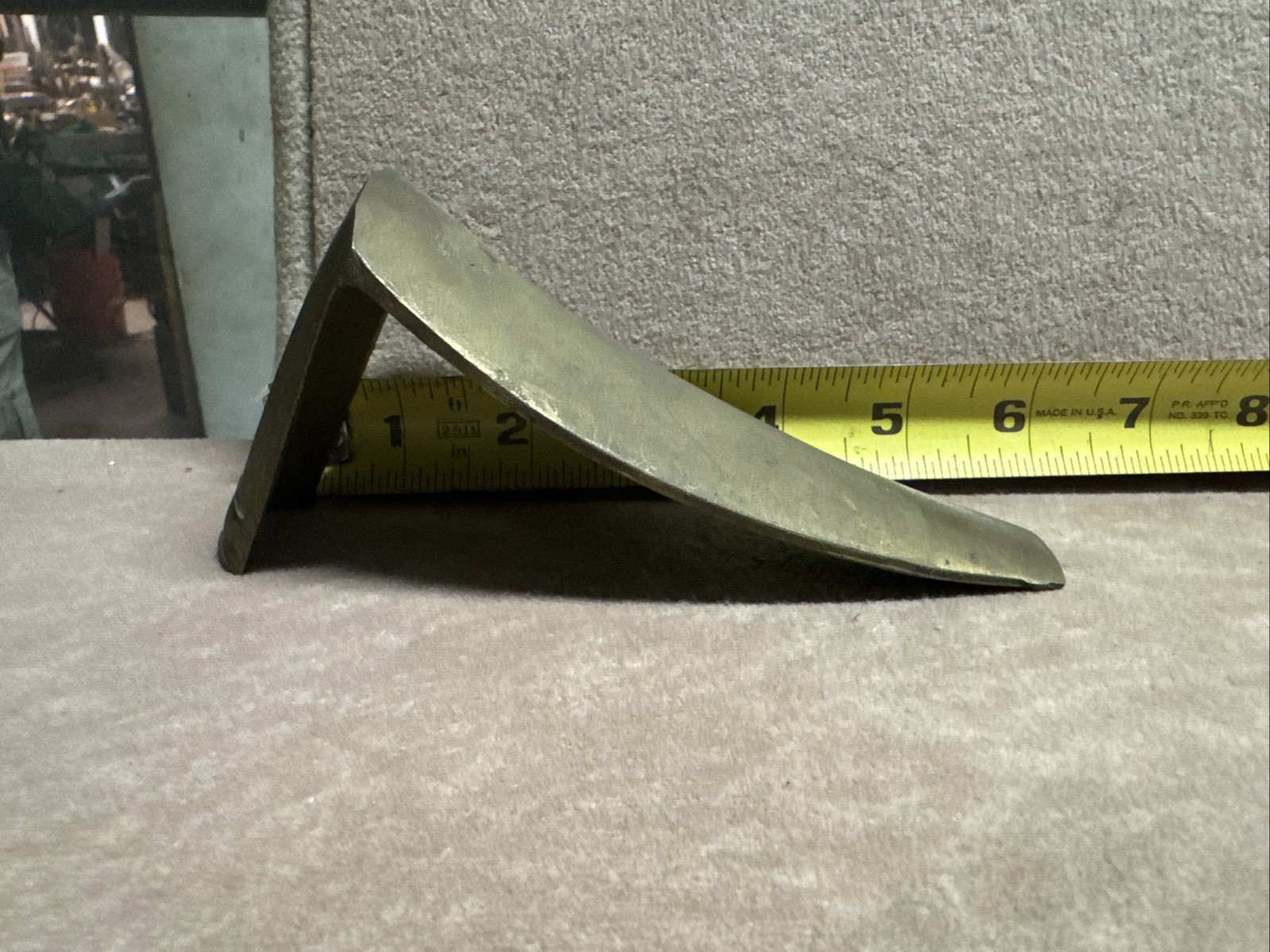 Bivins Brass Butt Plate